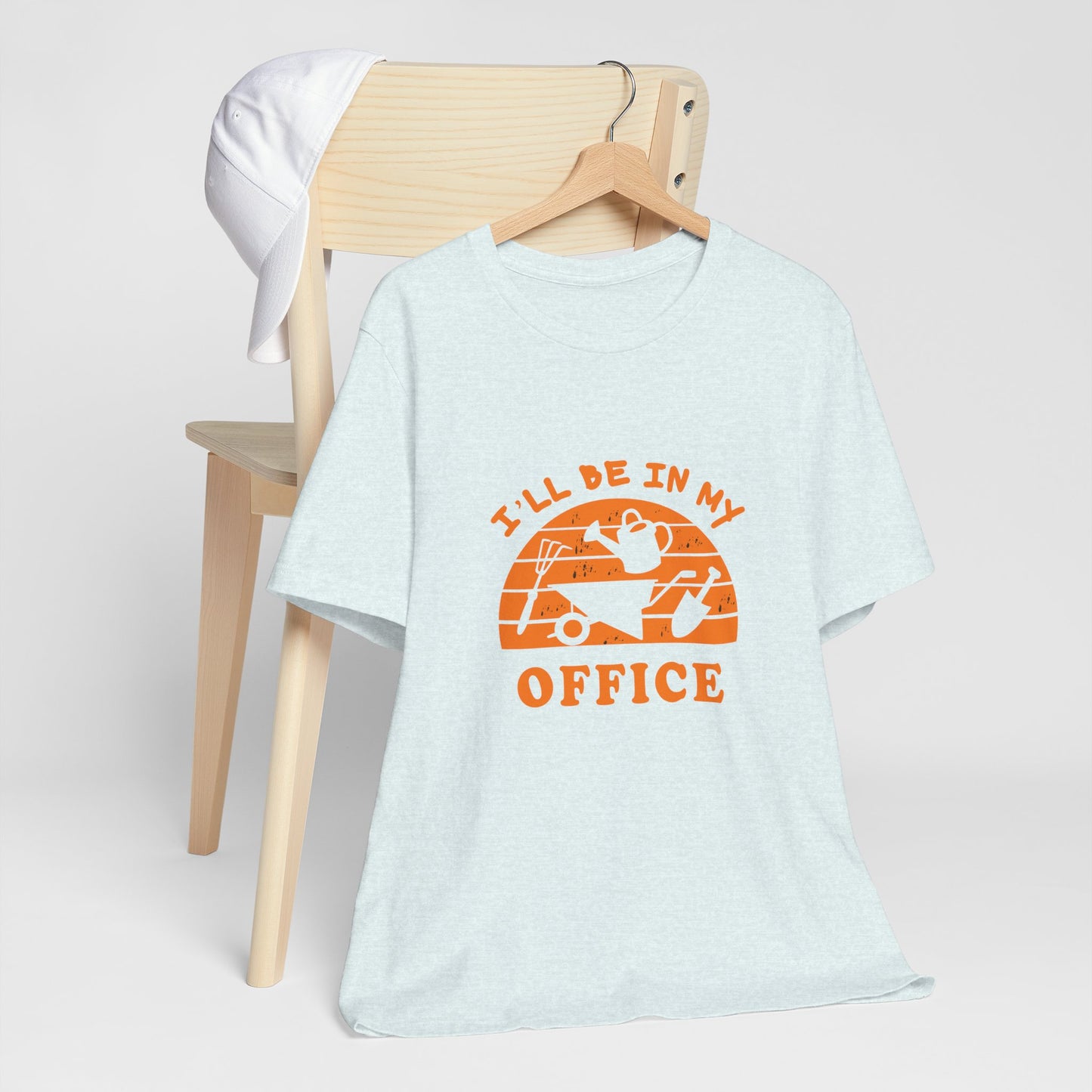 I'll Be In My Office T-Shirt — Gardening Watering Can Graphic Tee