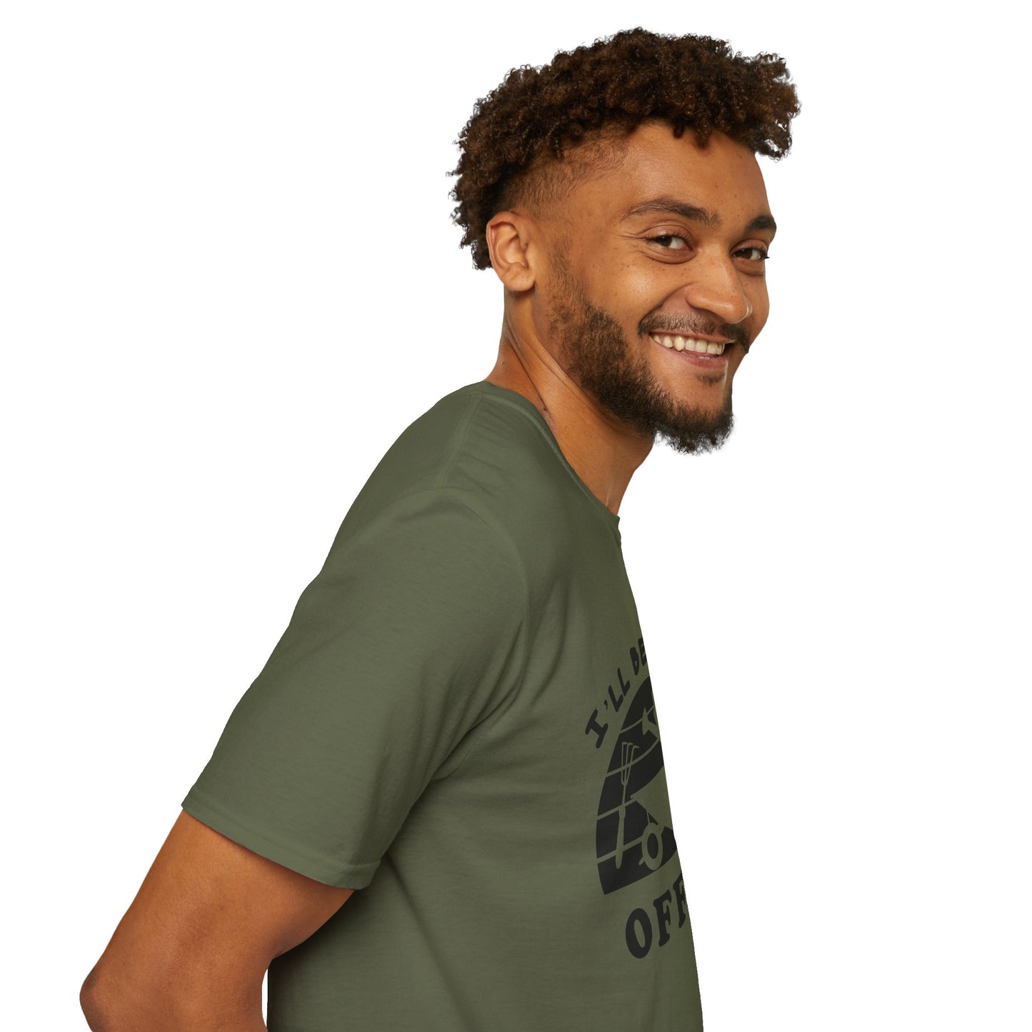 Garden Office T-Shirt — "I'll Be In My Office" Plant & Watering Can Tee