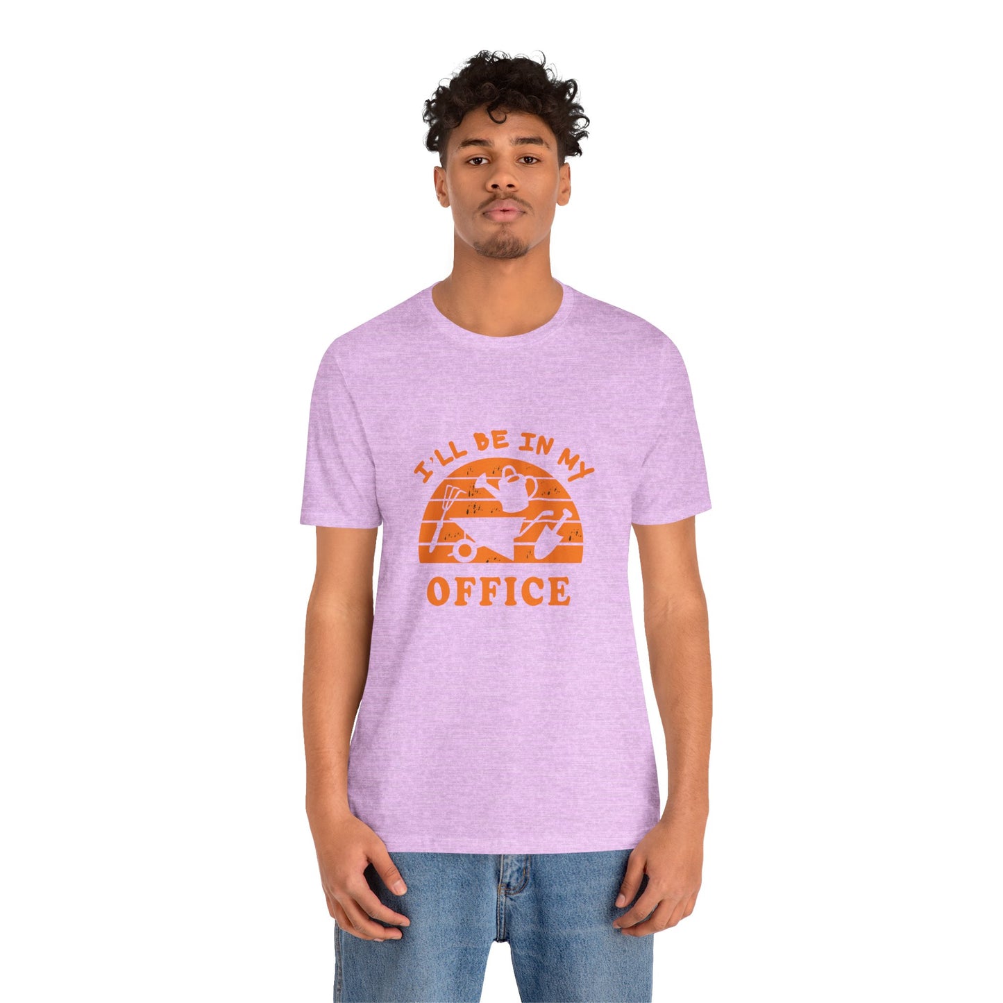 I'll Be In My Office T-Shirt — Gardening Watering Can Graphic Tee
