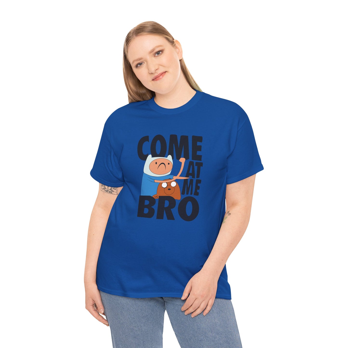 Come At Me Bro T‑Shirt — Funny Cartoon Bros Graphic Tee