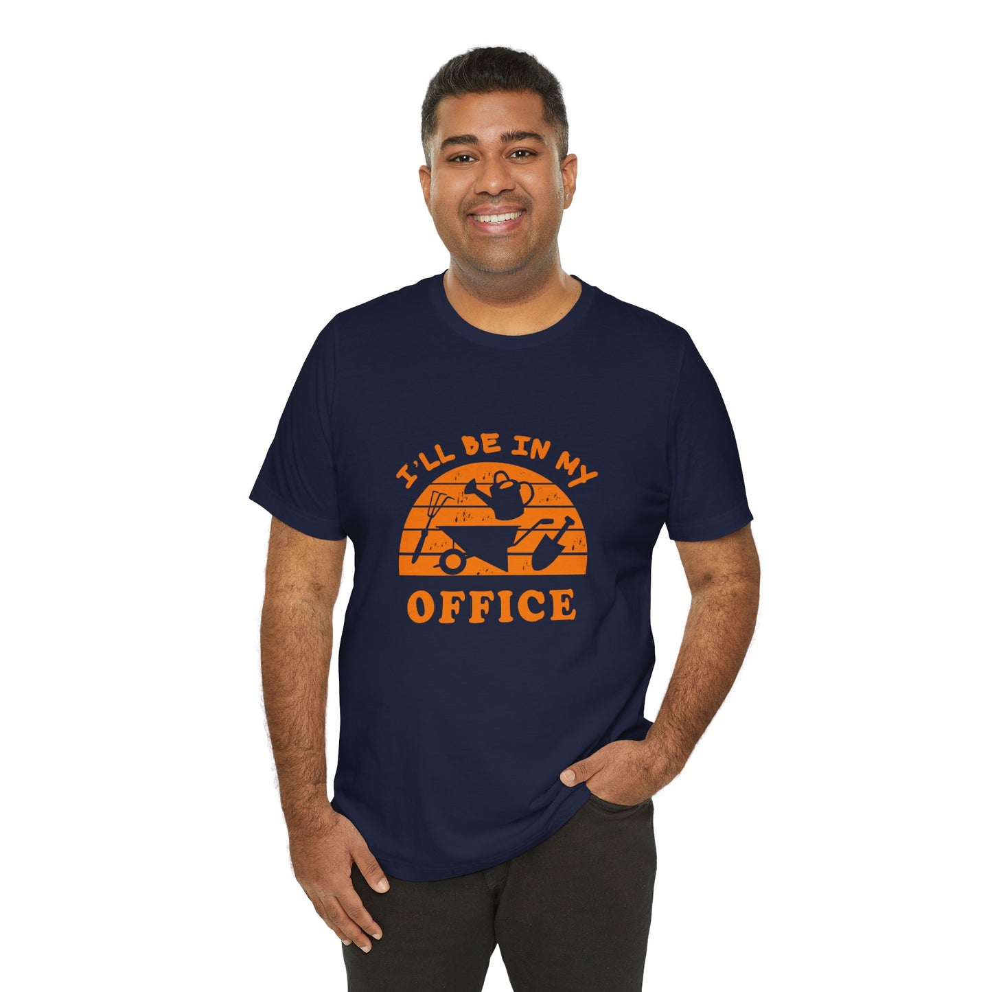 I'll Be In My Office T-Shirt — Gardening Watering Can Graphic Tee