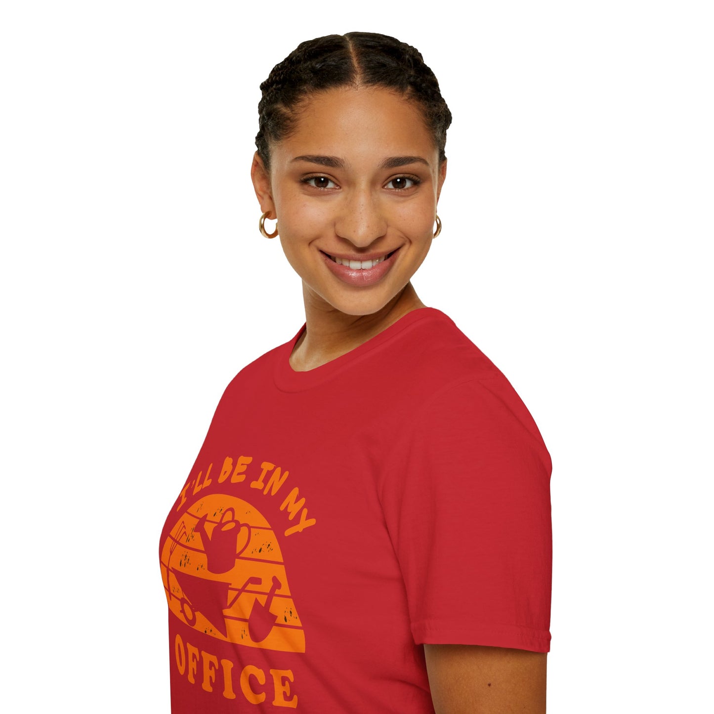 I'll Be In My Office T-Shirt — Funny Gardening Tee with Watering Can