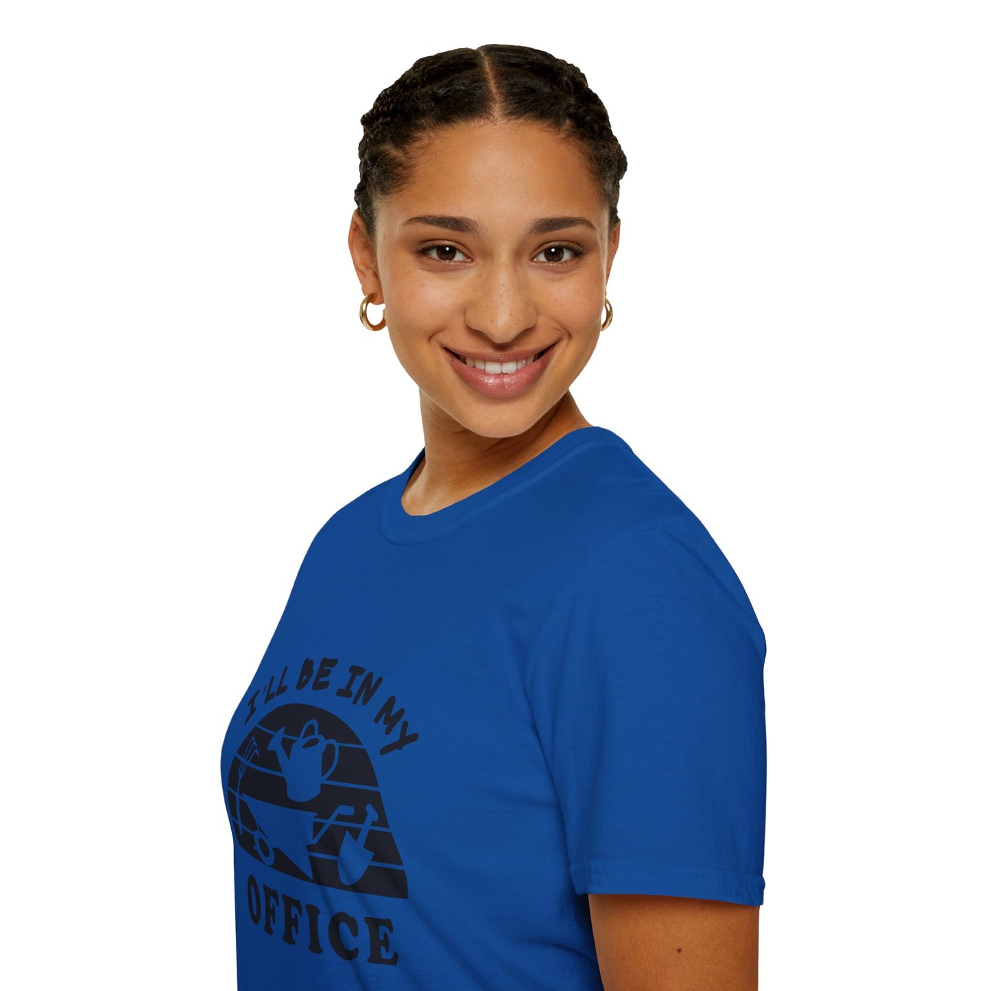 Garden Office T-Shirt — "I'll Be In My Office" Plant & Watering Can Tee