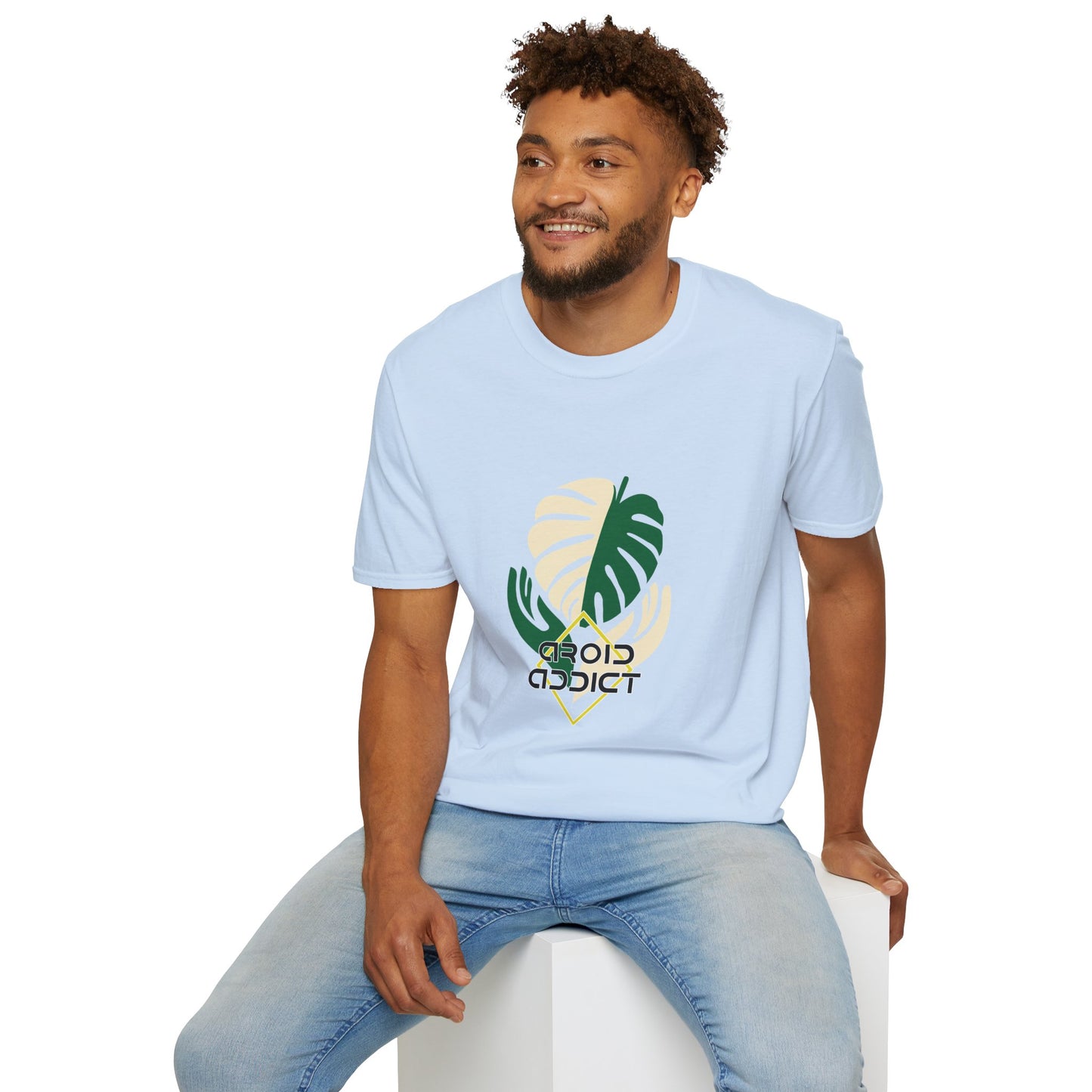 Monstera Leaf Tee - Aroid Addict — Tropical Plant Lover T-Shirt