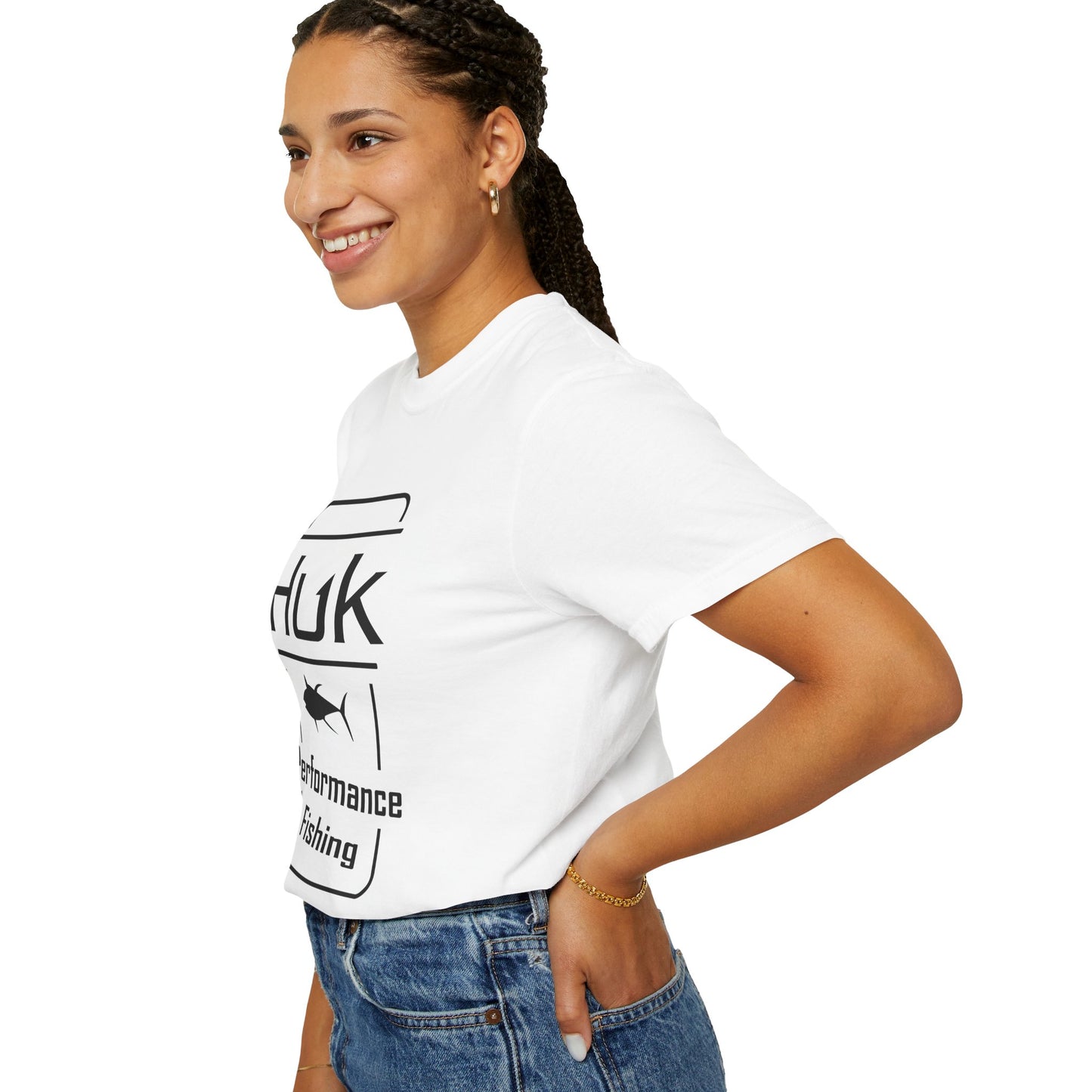 HUK Fishing Performance T-Shirt — "Huk Performance Fishing" Graphic Tee