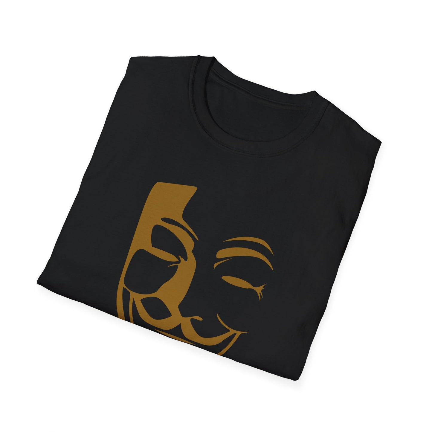 Guy Fawkes Mask T-Shirt — Anonymous/V for Vendetta Inspired Graphic Tee