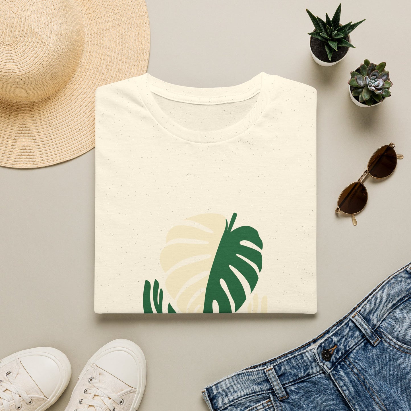 Monstera Leaf Tee - Aroid Addict — Tropical Plant Lover T-Shirt