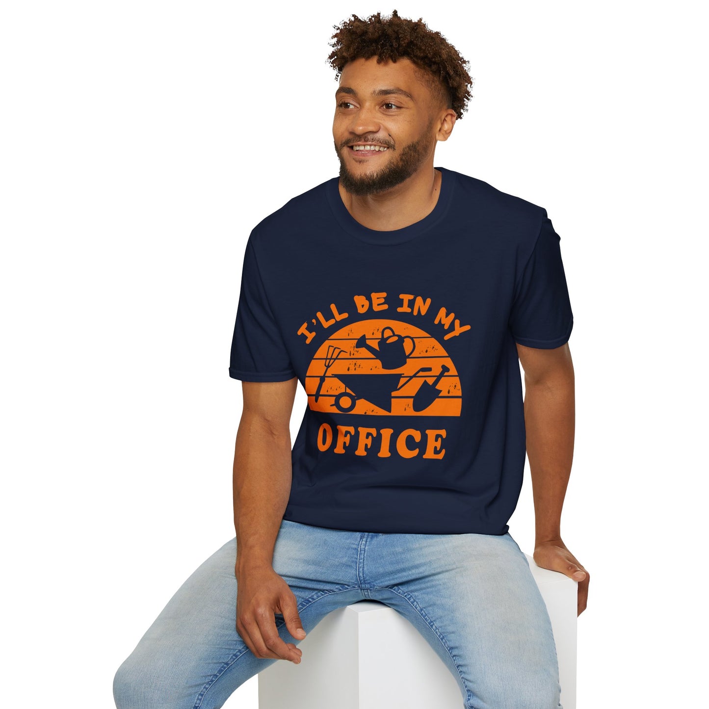 I'll Be In My Office T-Shirt — Funny Gardening Tee with Watering Can