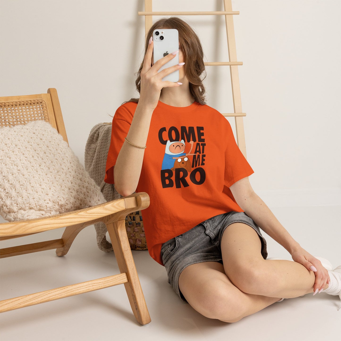 Come At Me Bro T‑Shirt — Funny Cartoon Bros Graphic Tee