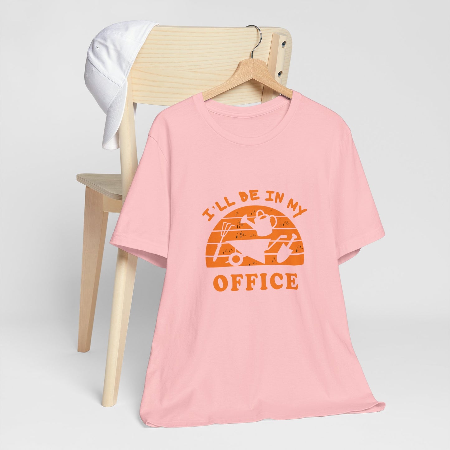 I'll Be In My Office T-Shirt — Gardening Watering Can Graphic Tee