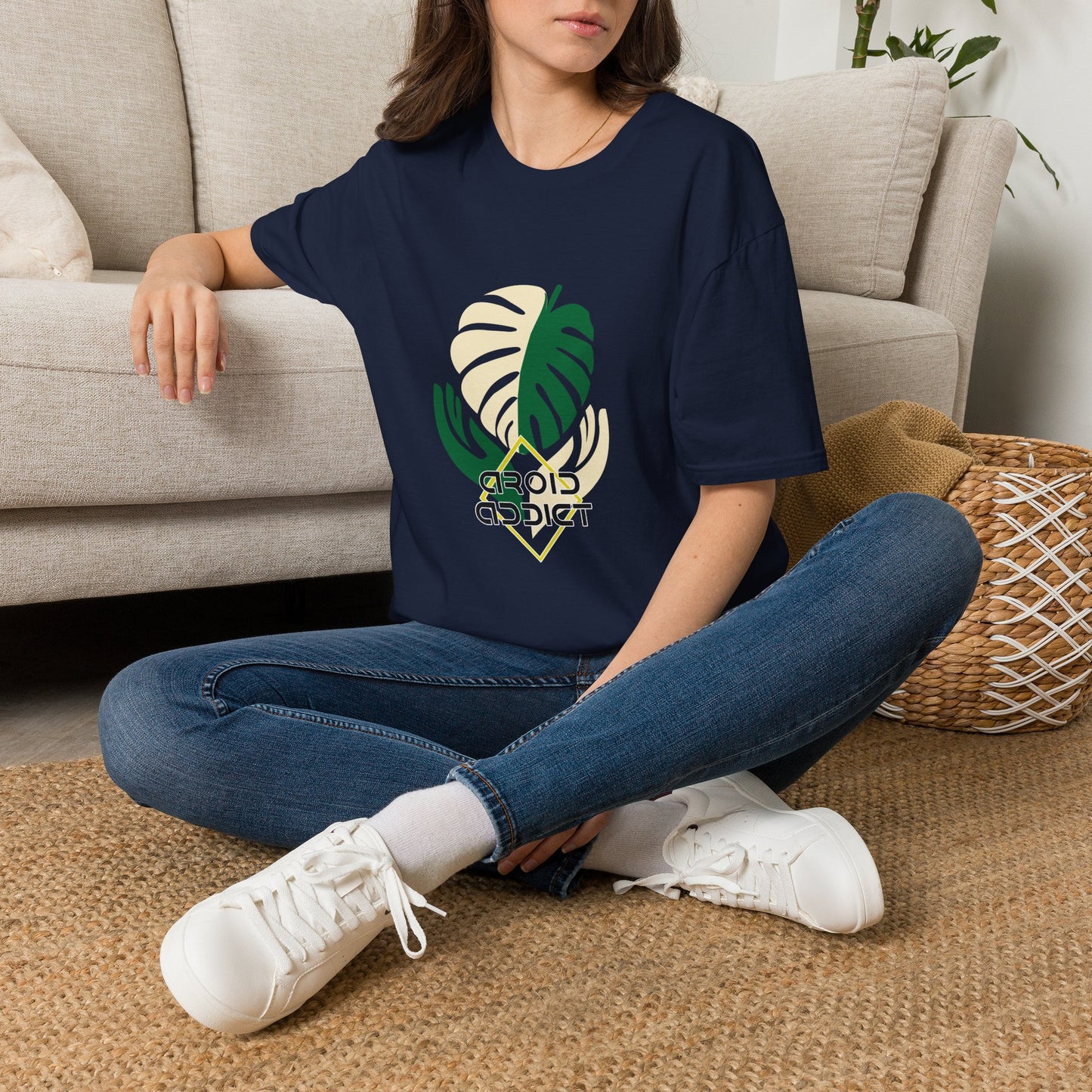 Monstera Leaf Tee - Aroid Addict — Tropical Plant Lover T-Shirt