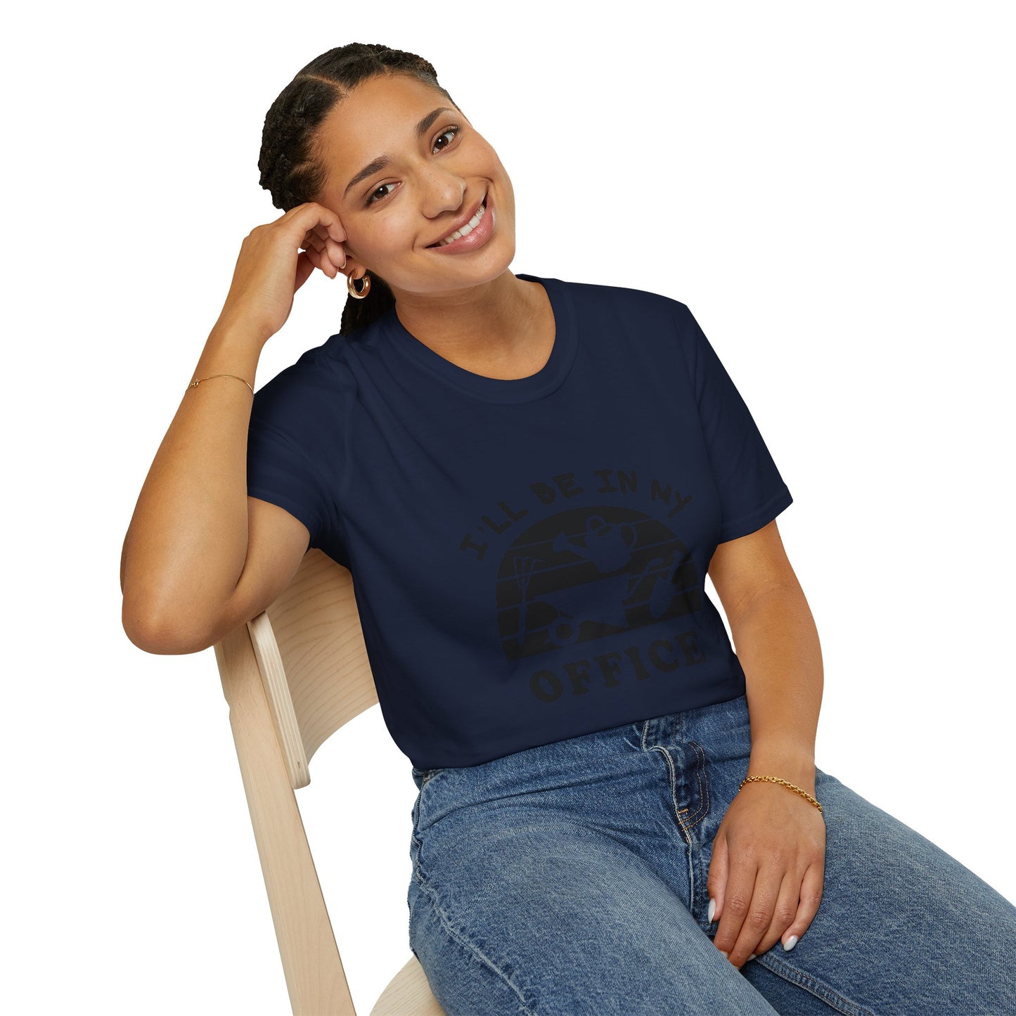 Garden Office T-Shirt — "I'll Be In My Office" Plant & Watering Can Tee