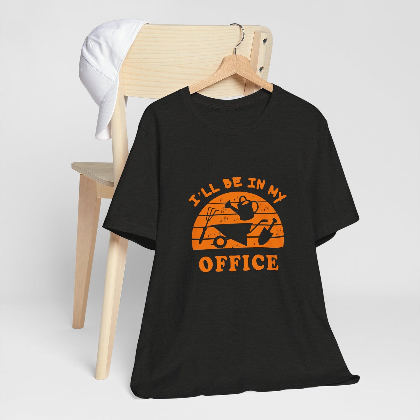 I'll Be In My Office T-Shirt — Gardening Watering Can Graphic Tee