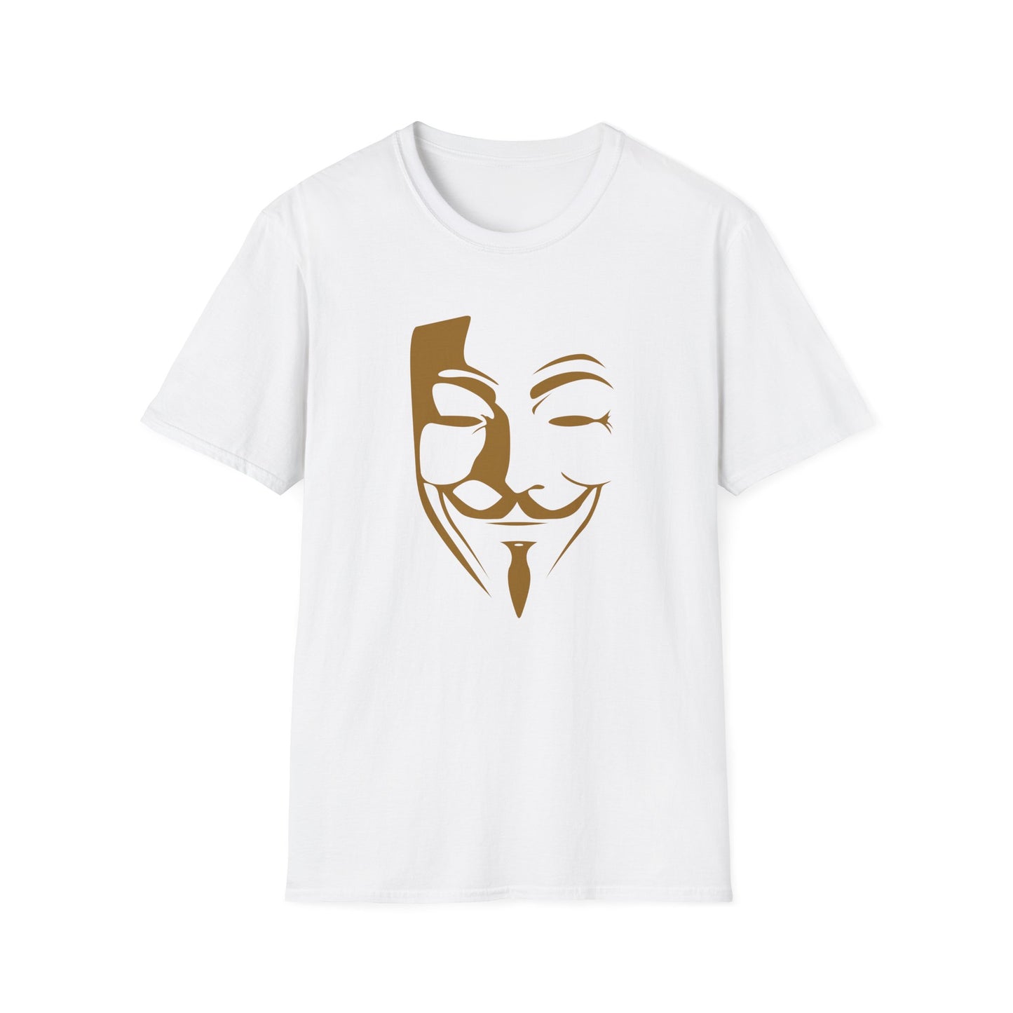 Guy Fawkes Mask T-Shirt — Anonymous/V for Vendetta Inspired Graphic Tee