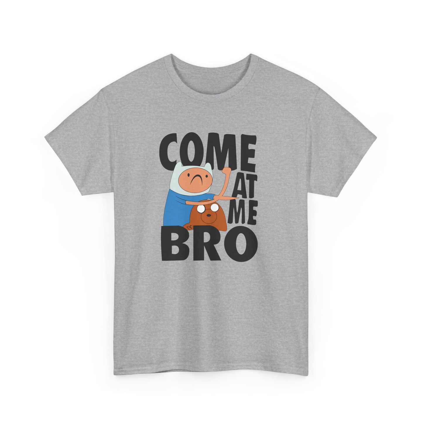 Come At Me Bro T‑Shirt — Funny Cartoon Bros Graphic Tee