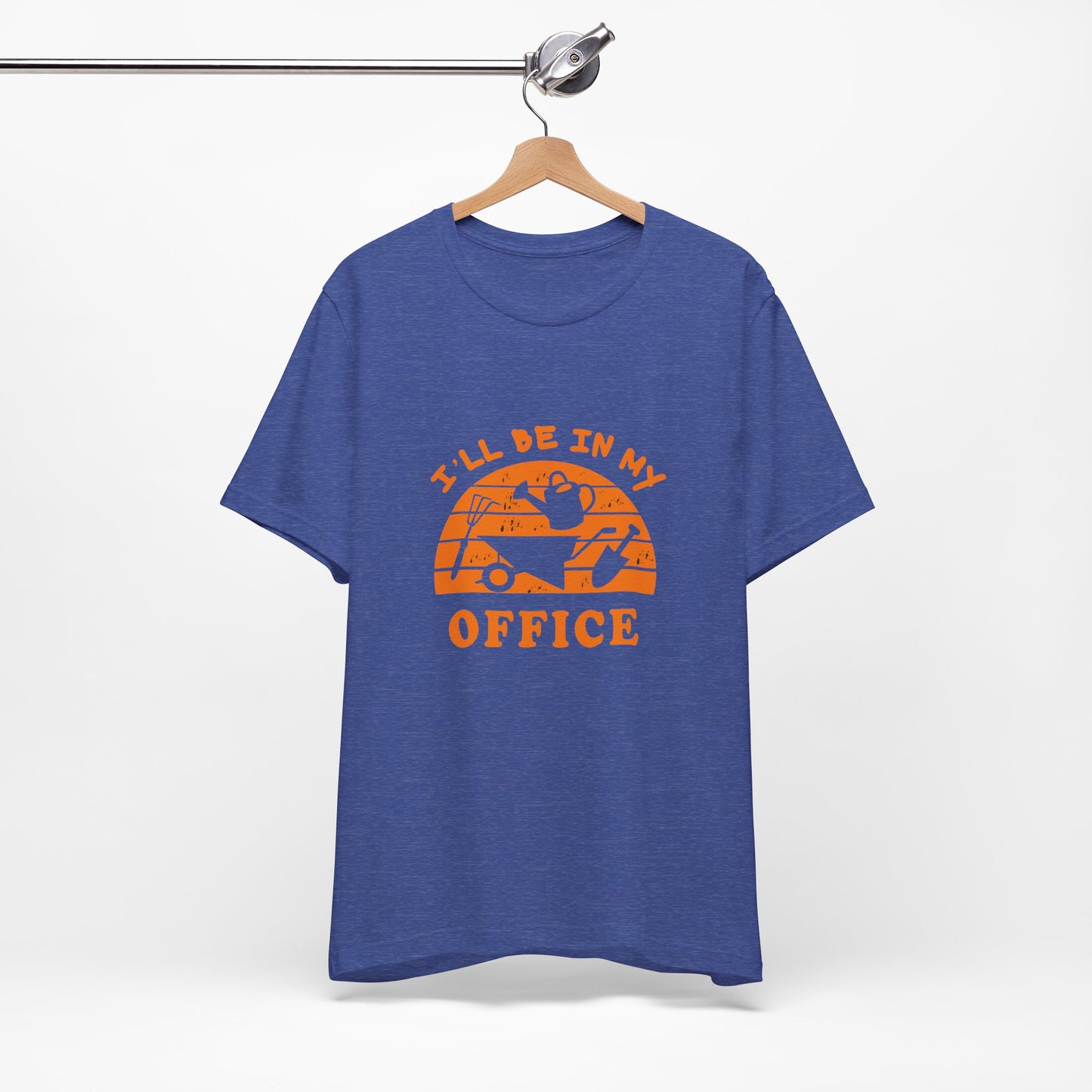 I'll Be In My Office T-Shirt — Gardening Watering Can Graphic Tee
