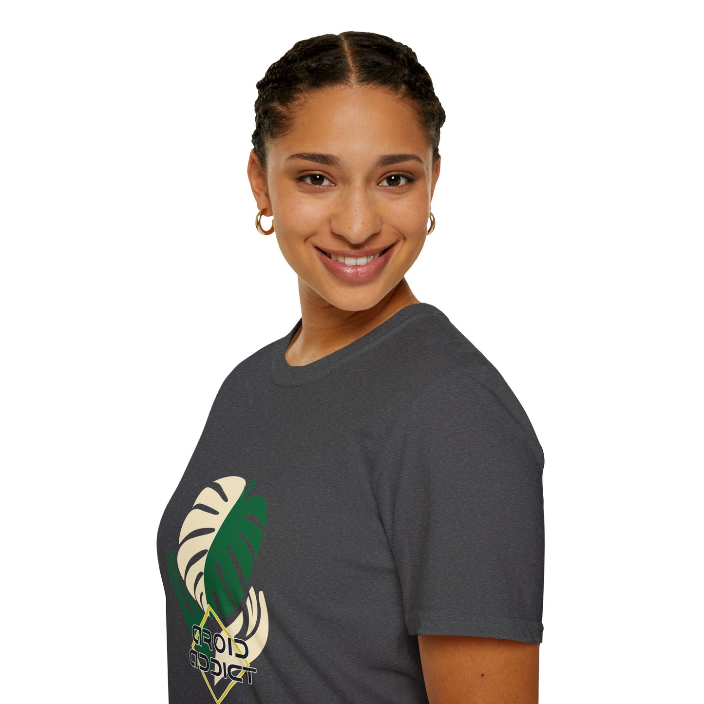 Monstera Leaf Tee - Aroid Addict — Tropical Plant Lover T-Shirt
