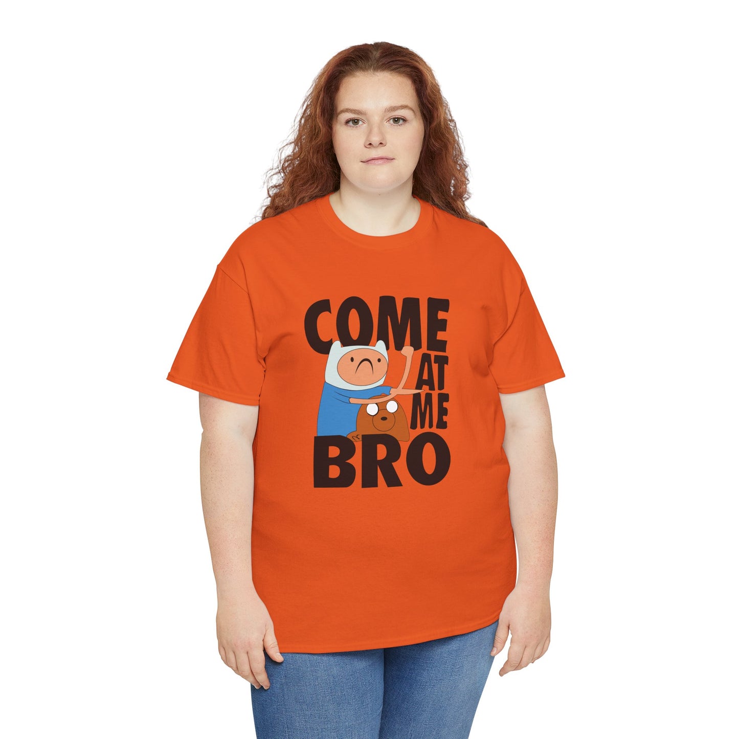 Come At Me Bro T‑Shirt — Funny Cartoon Bros Graphic Tee