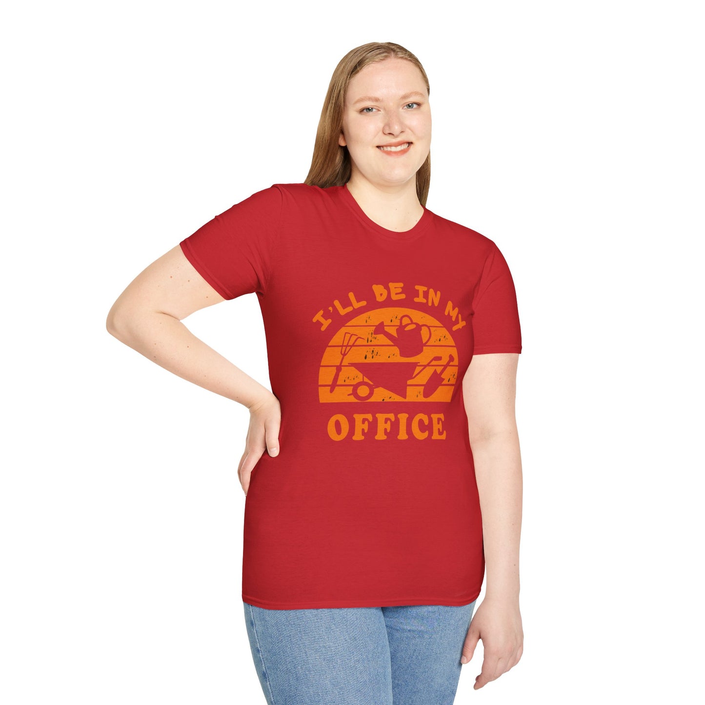 I'll Be In My Office T-Shirt — Funny Gardening Tee with Watering Can