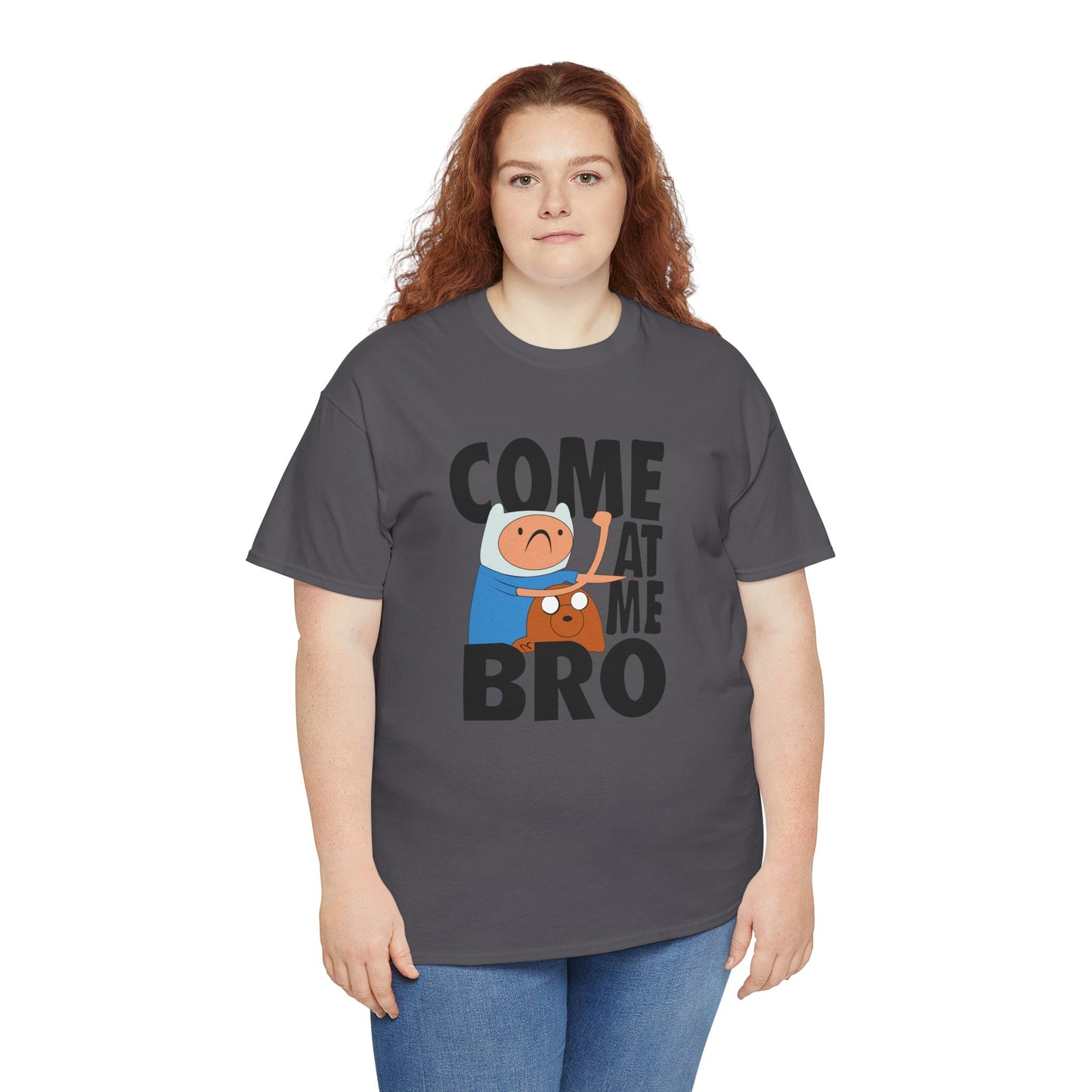 Come At Me Bro T‑Shirt — Funny Cartoon Bros Graphic Tee