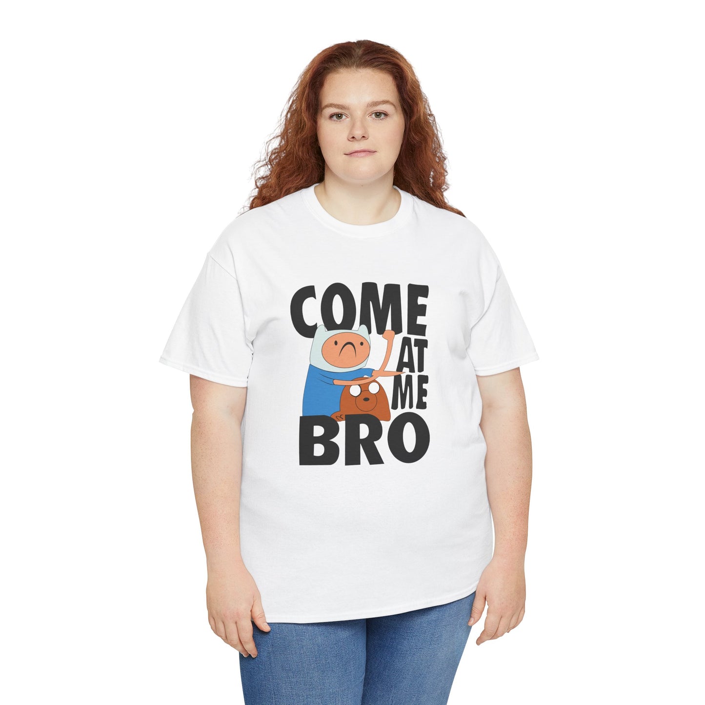 Come At Me Bro T‑Shirt — Funny Cartoon Bros Graphic Tee