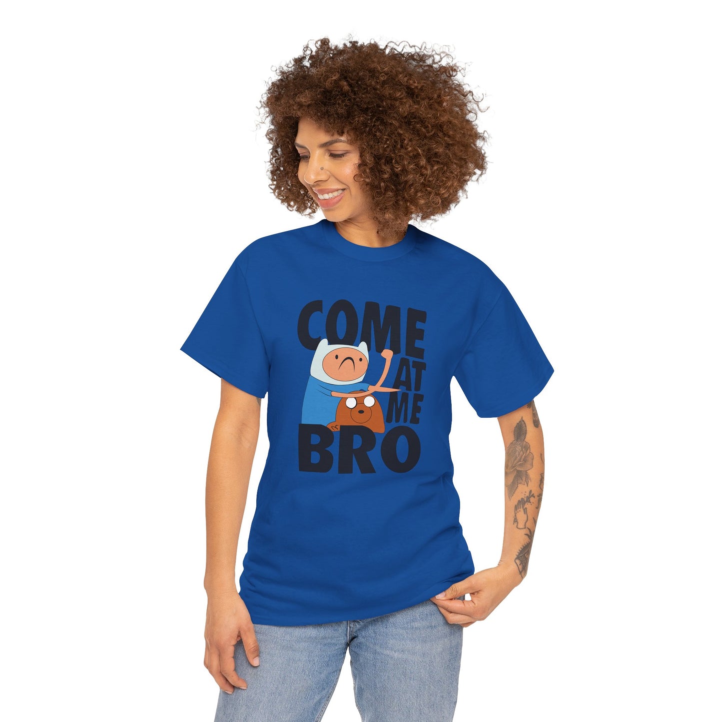 Come At Me Bro T‑Shirt — Funny Cartoon Bros Graphic Tee