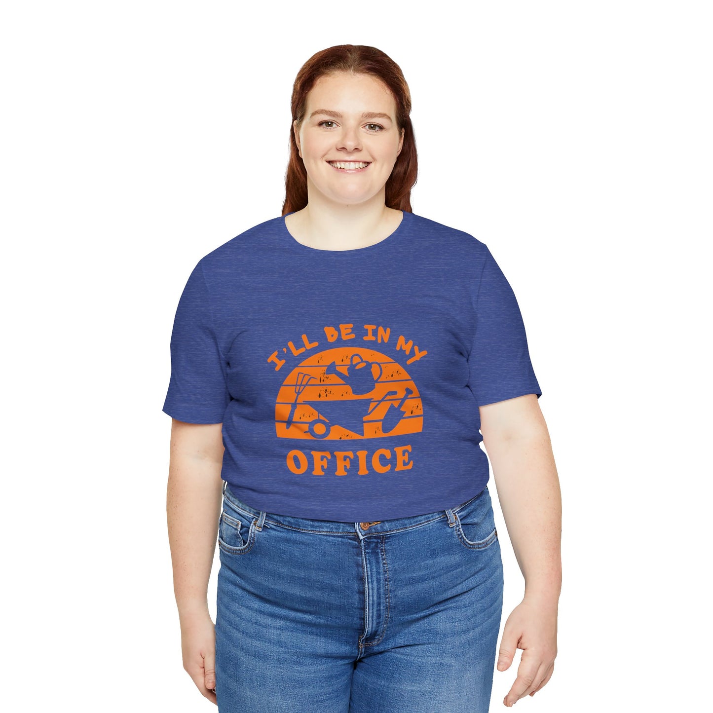 I'll Be In My Office T-Shirt — Gardening Watering Can Graphic Tee
