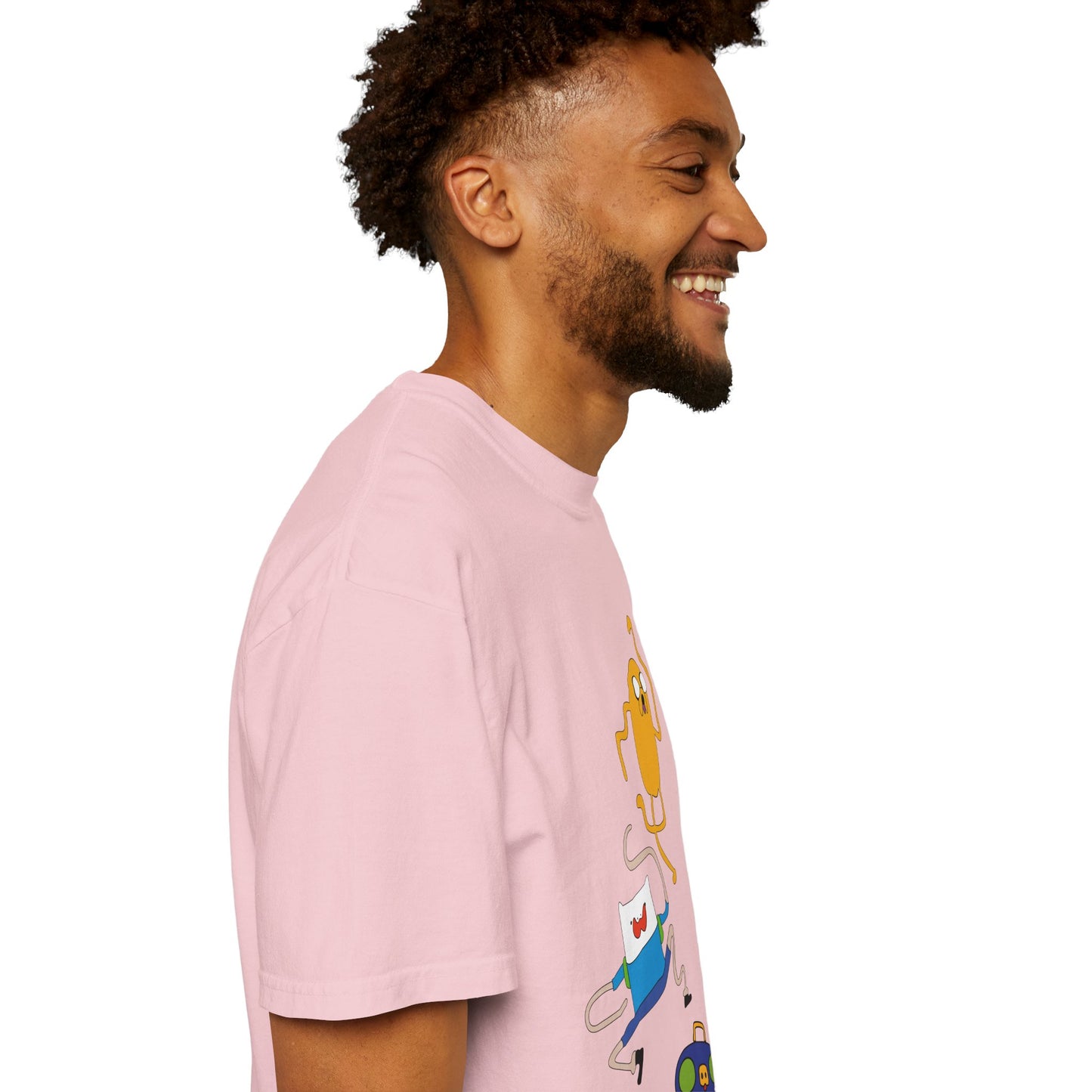 Adventure Time Dance Party T-Shirt — Jake & Radio Cartoon Tee