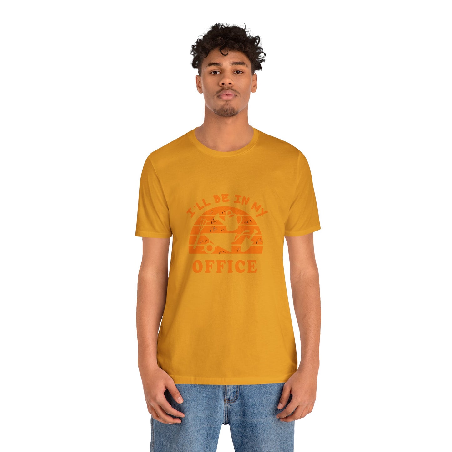 I'll Be In My Office T-Shirt — Gardening Watering Can Graphic Tee