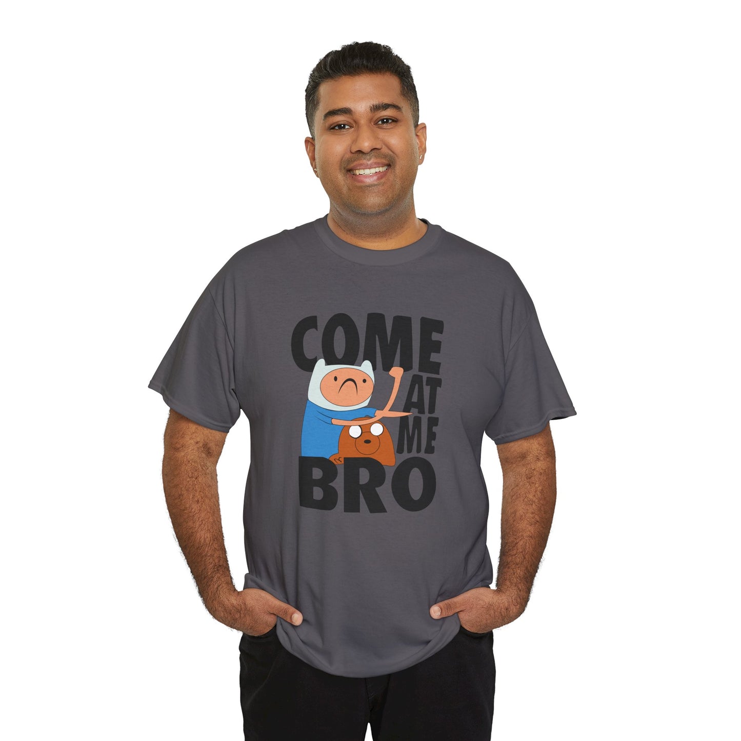 Come At Me Bro T‑Shirt — Funny Cartoon Bros Graphic Tee