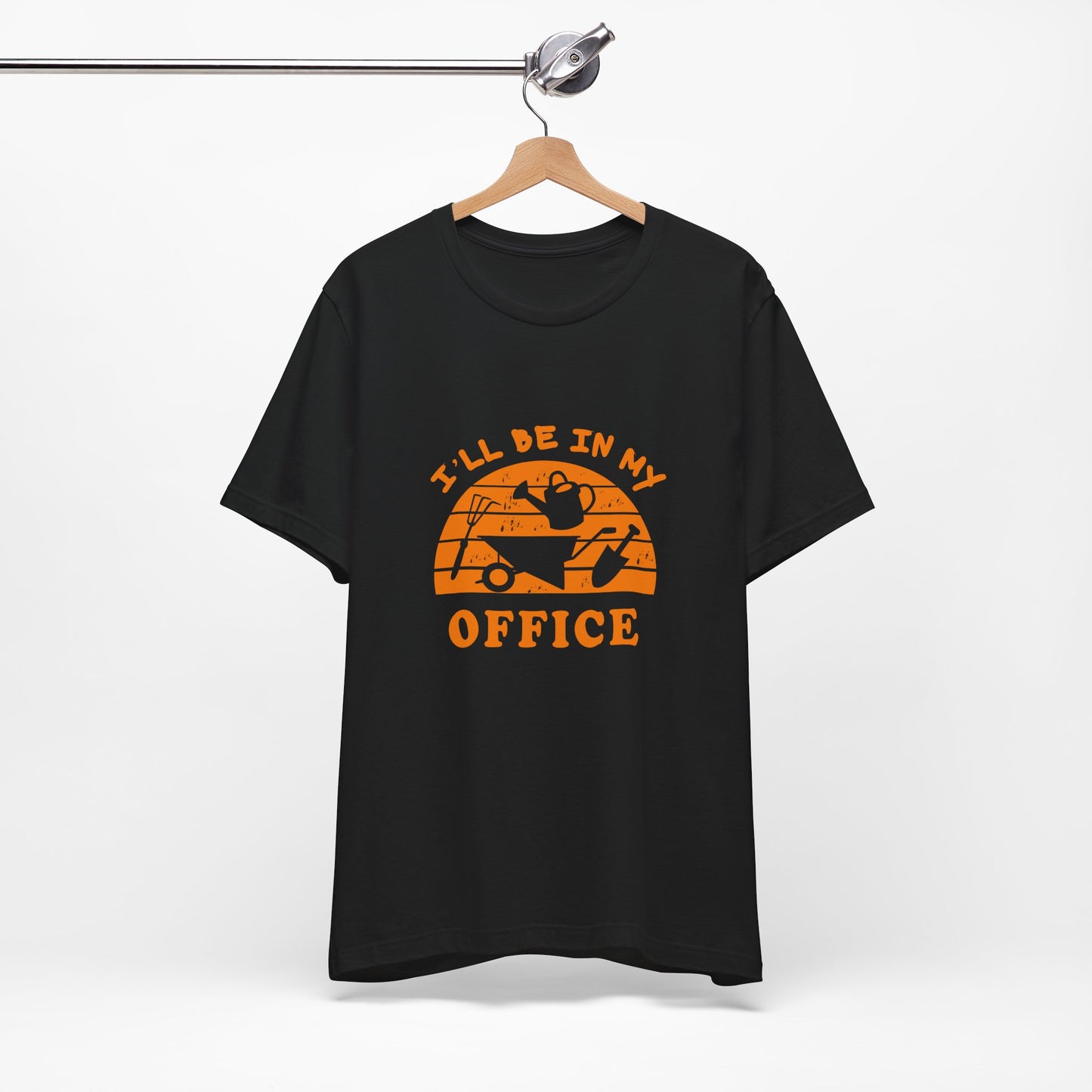 I'll Be In My Office T-Shirt — Gardening Watering Can Graphic Tee