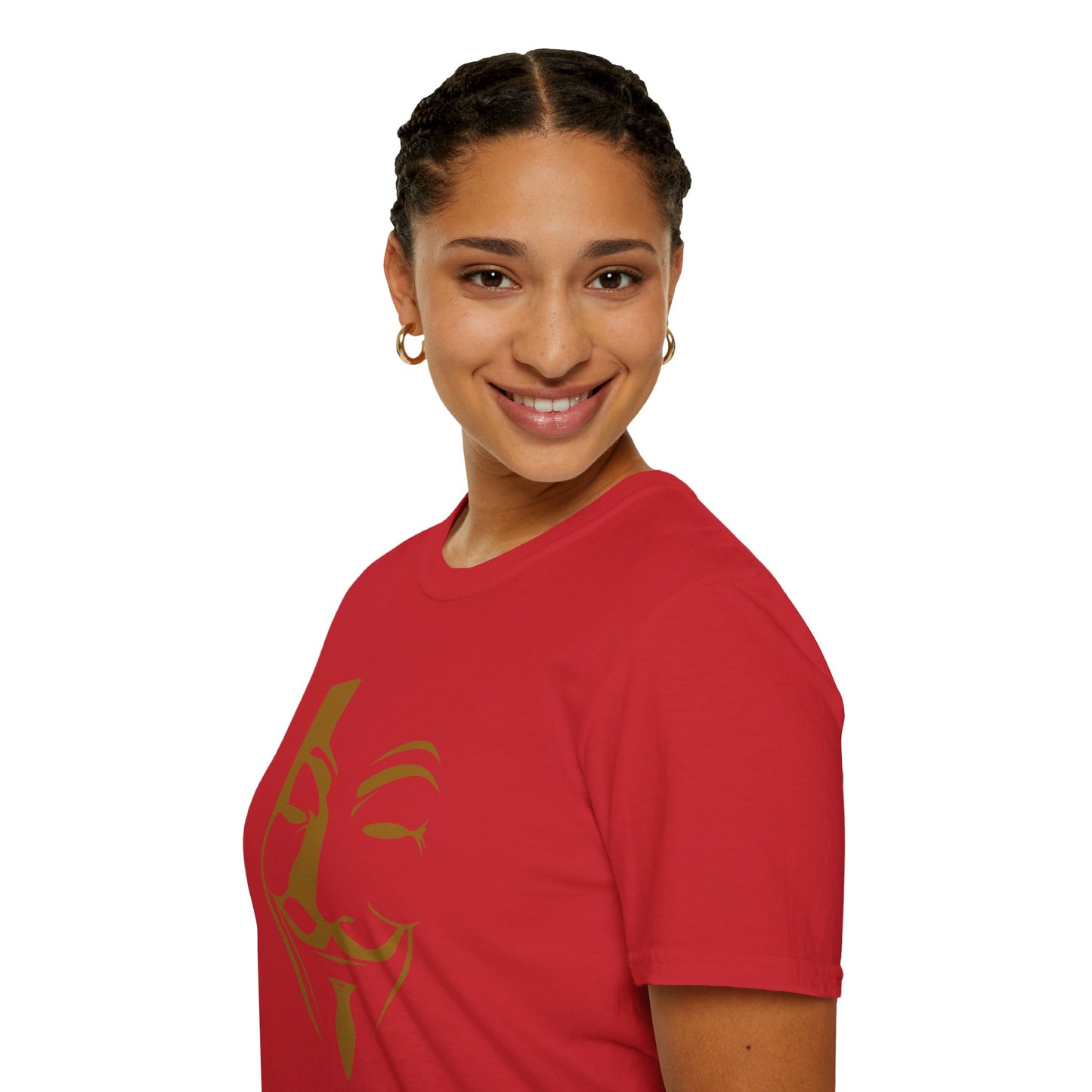 Guy Fawkes Mask T-Shirt — Anonymous/V for Vendetta Inspired Graphic Tee
