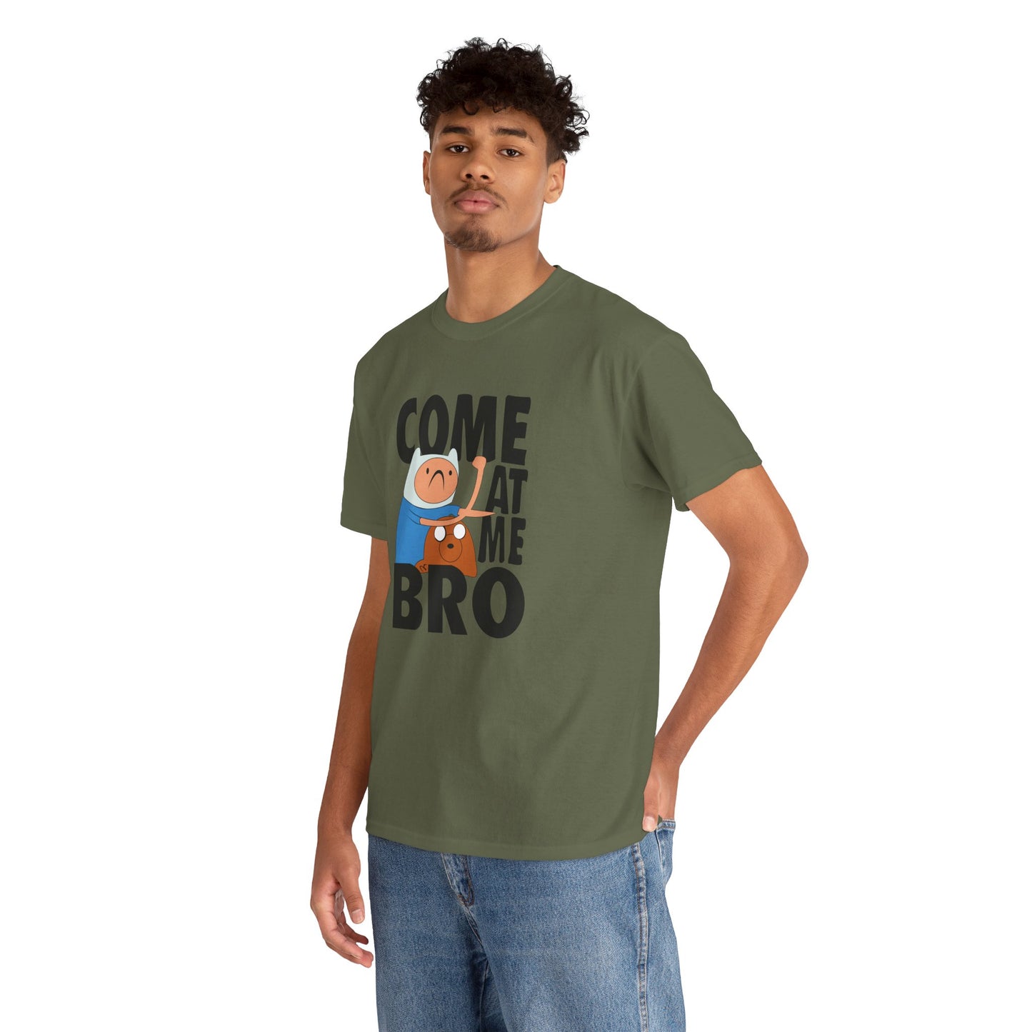Come At Me Bro T‑Shirt — Funny Cartoon Bros Graphic Tee