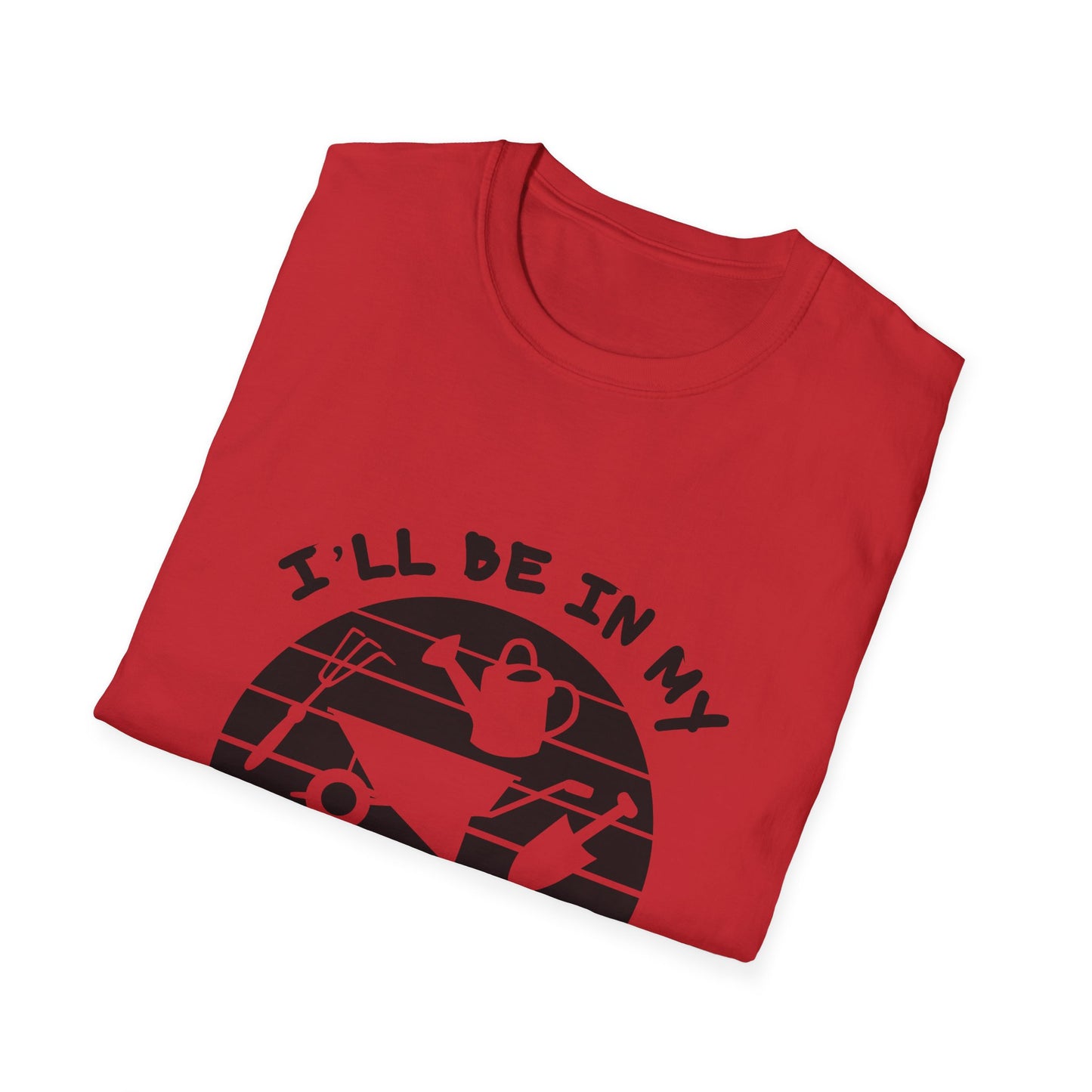 Garden Office T-Shirt — "I'll Be In My Office" Plant & Watering Can Tee