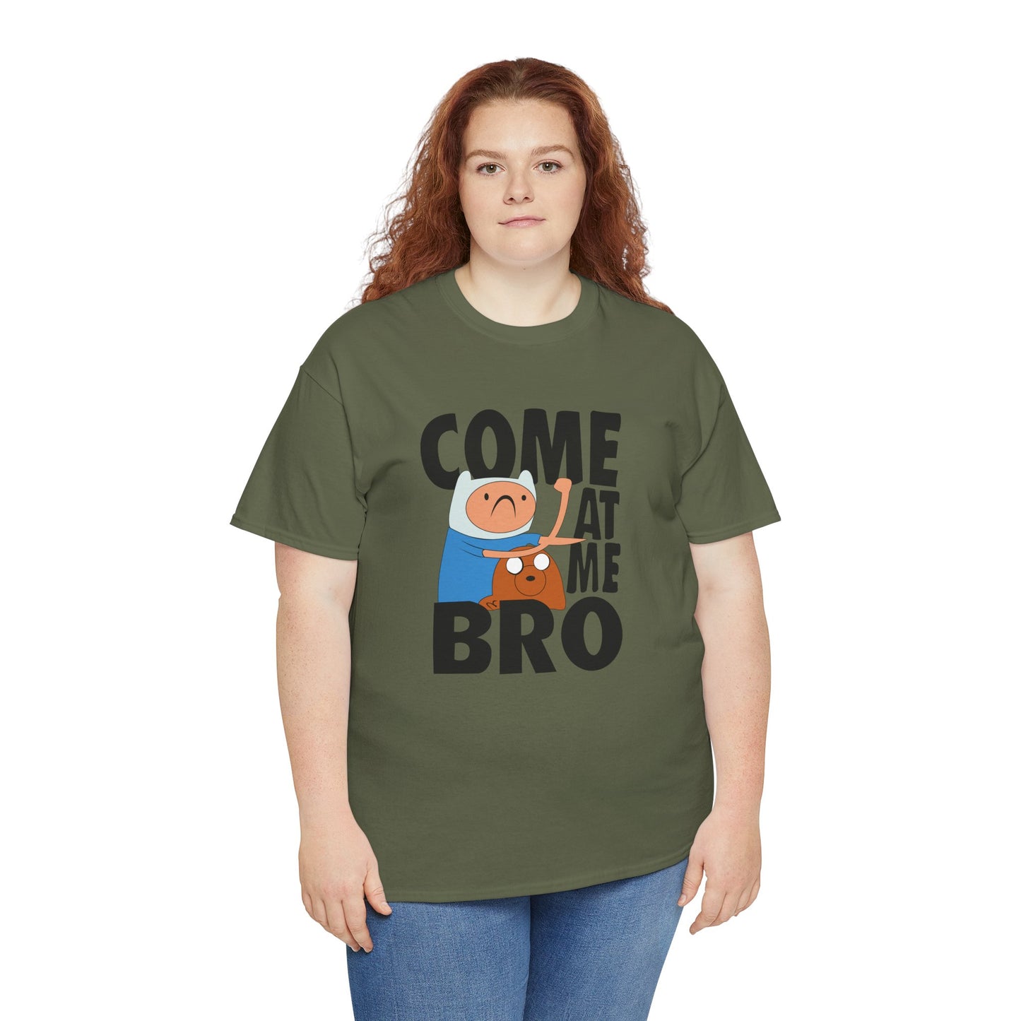 Come At Me Bro T‑Shirt — Funny Cartoon Bros Graphic Tee