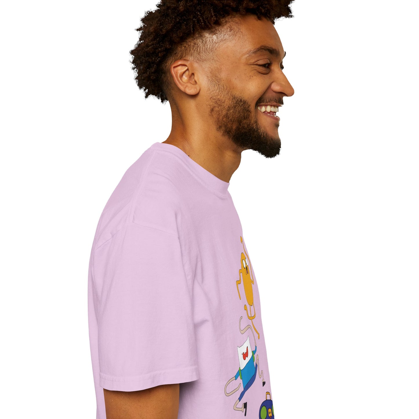 Adventure Time Dance Party T-Shirt — Jake & Radio Cartoon Tee