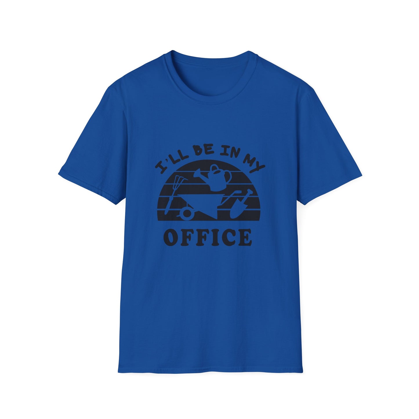 Garden Office T-Shirt — "I'll Be In My Office" Plant & Watering Can Tee