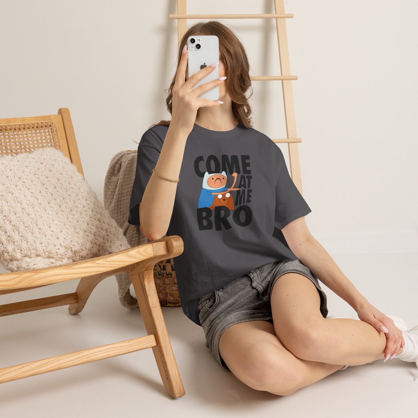 Come At Me Bro T‑Shirt — Funny Cartoon Bros Graphic Tee