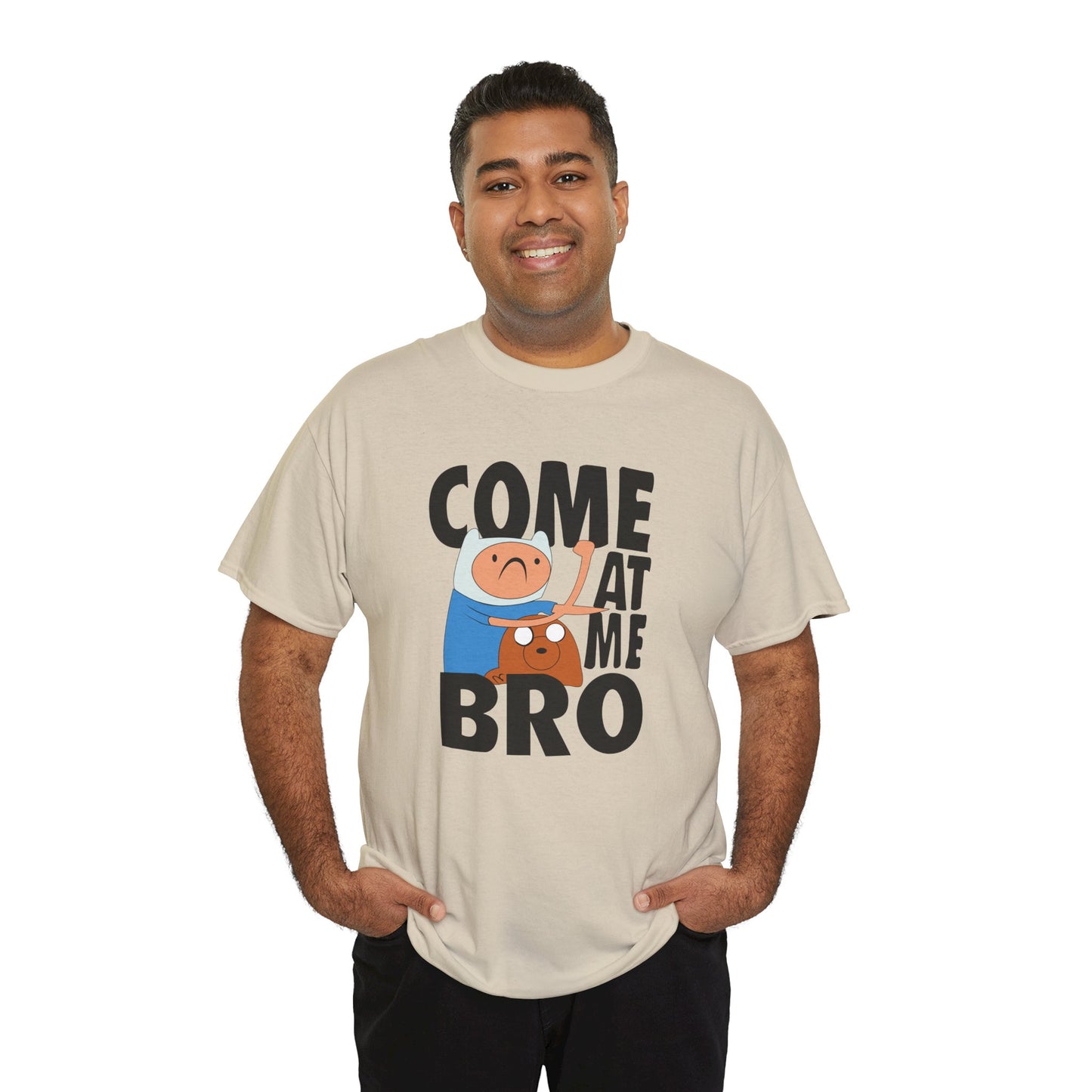 Come At Me Bro T‑Shirt — Funny Cartoon Bros Graphic Tee