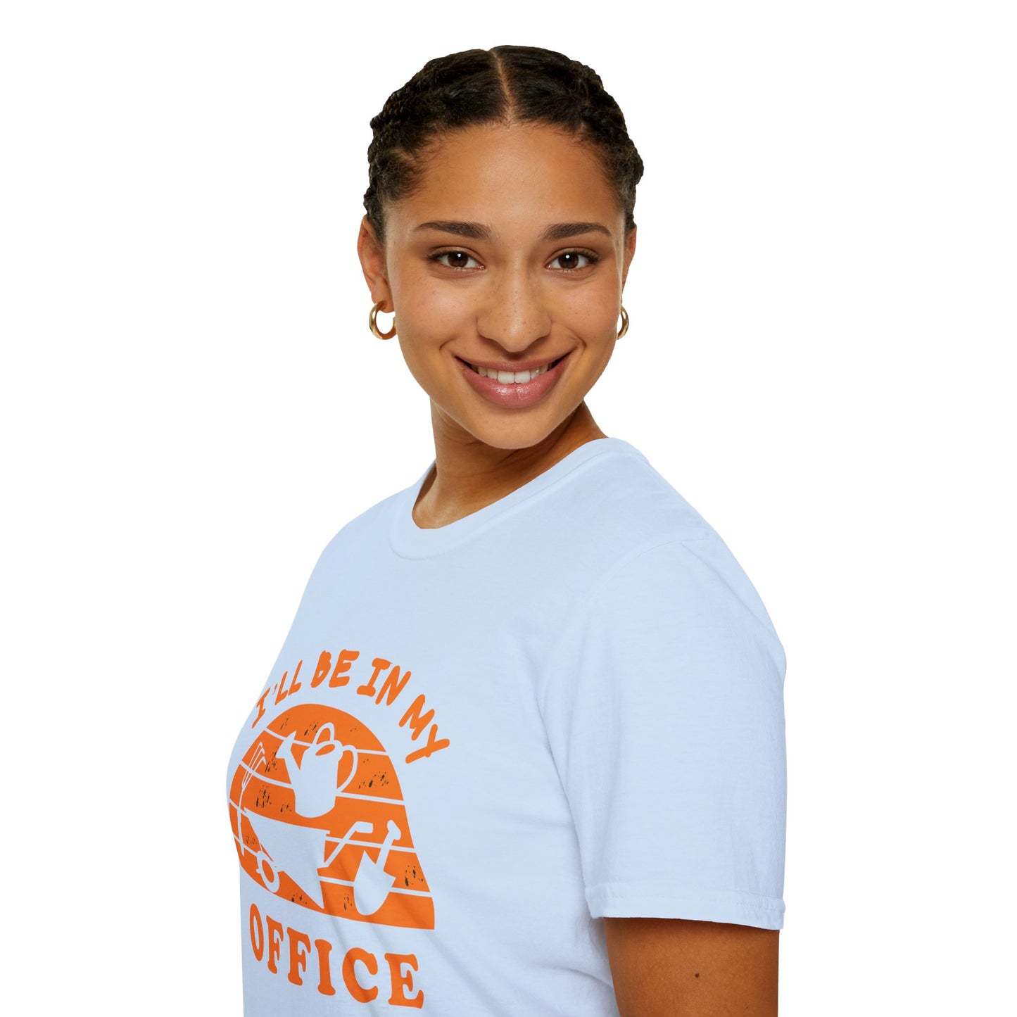 I'll Be In My Office T-Shirt — Funny Gardening Tee with Watering Can