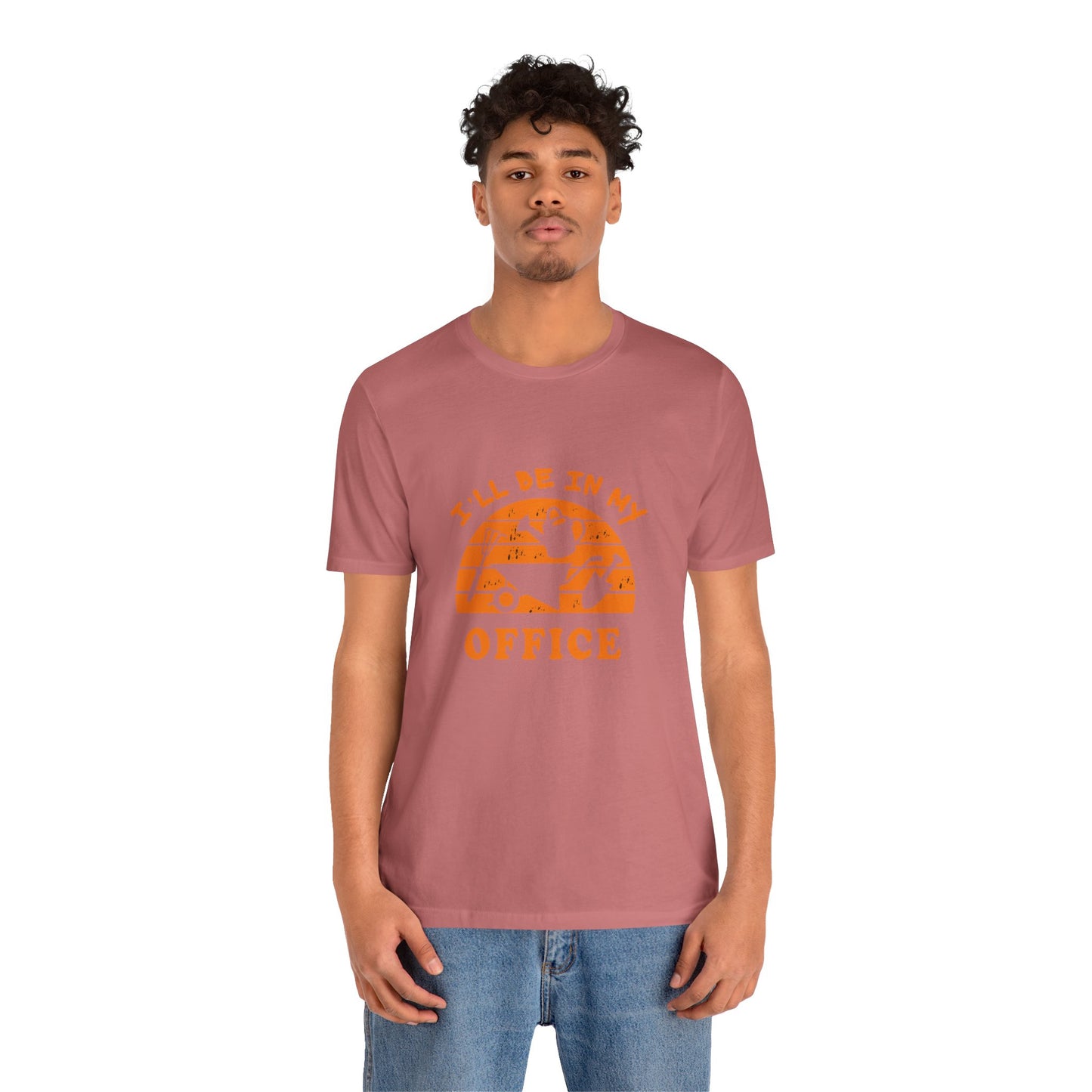 I'll Be In My Office T-Shirt — Gardening Watering Can Graphic Tee