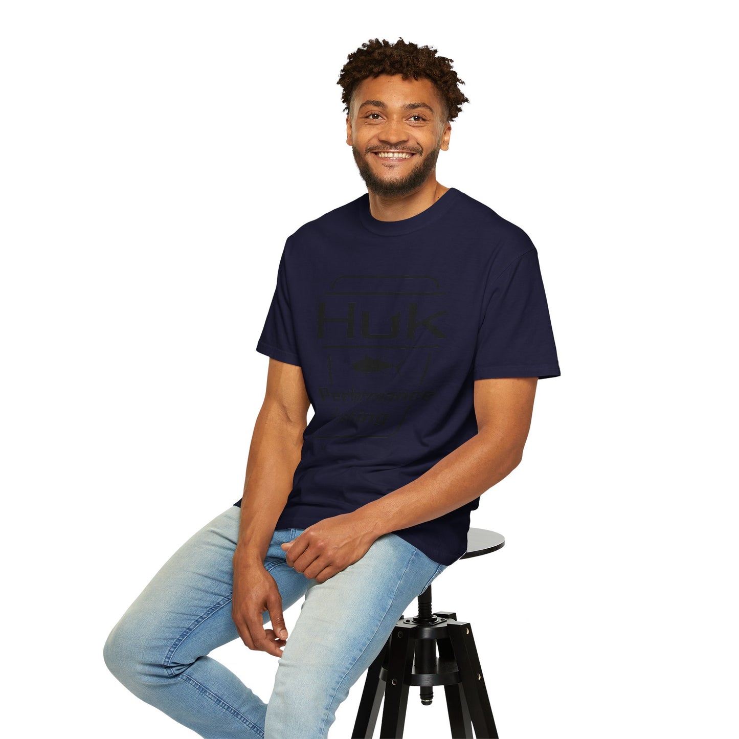 HUK Fishing Performance T-Shirt — "Huk Performance Fishing" Graphic Tee