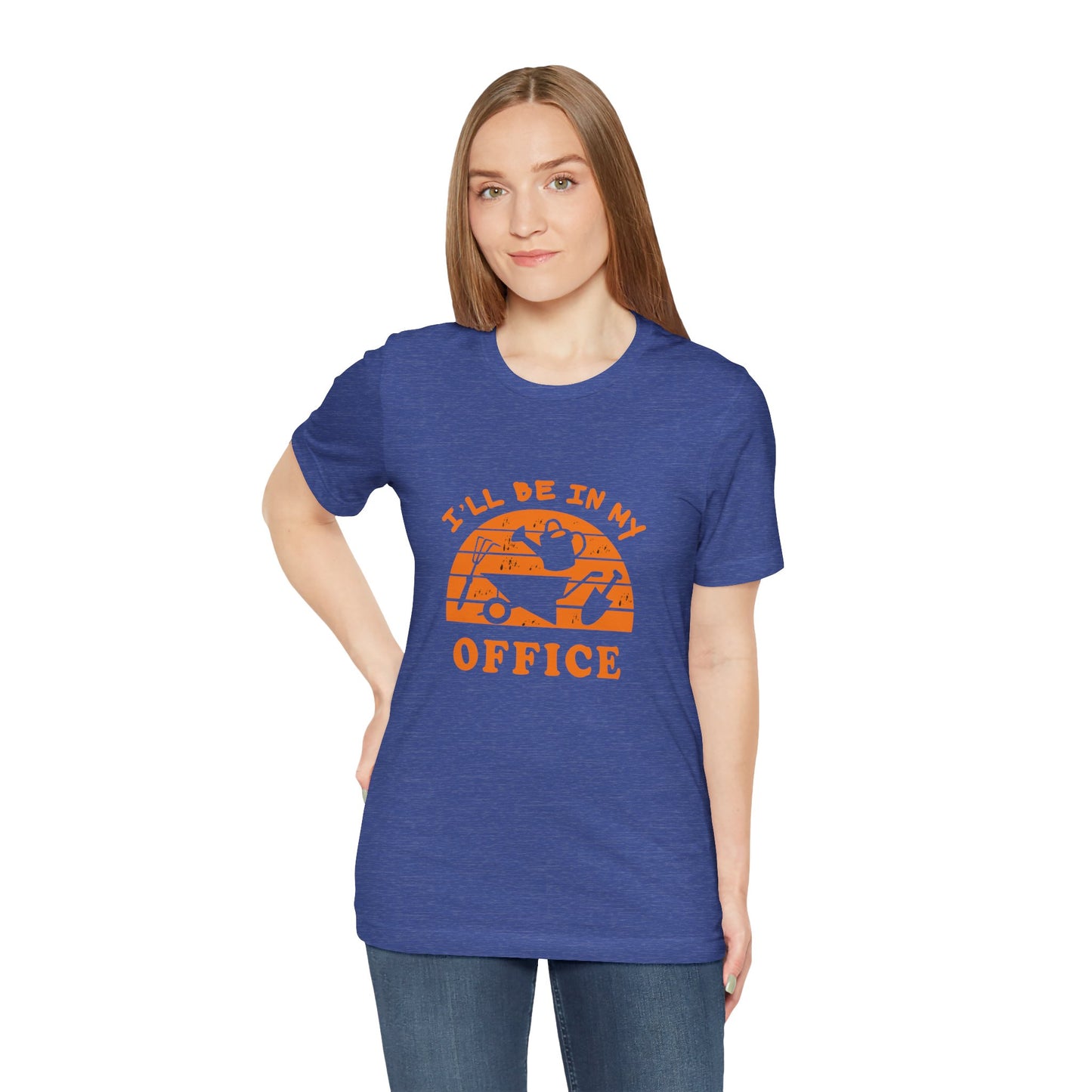 I'll Be In My Office T-Shirt — Gardening Watering Can Graphic Tee