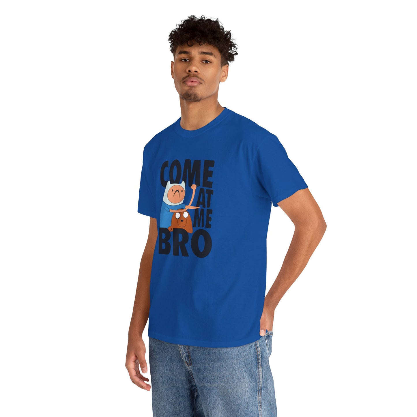 Come At Me Bro T‑Shirt — Funny Cartoon Bros Graphic Tee