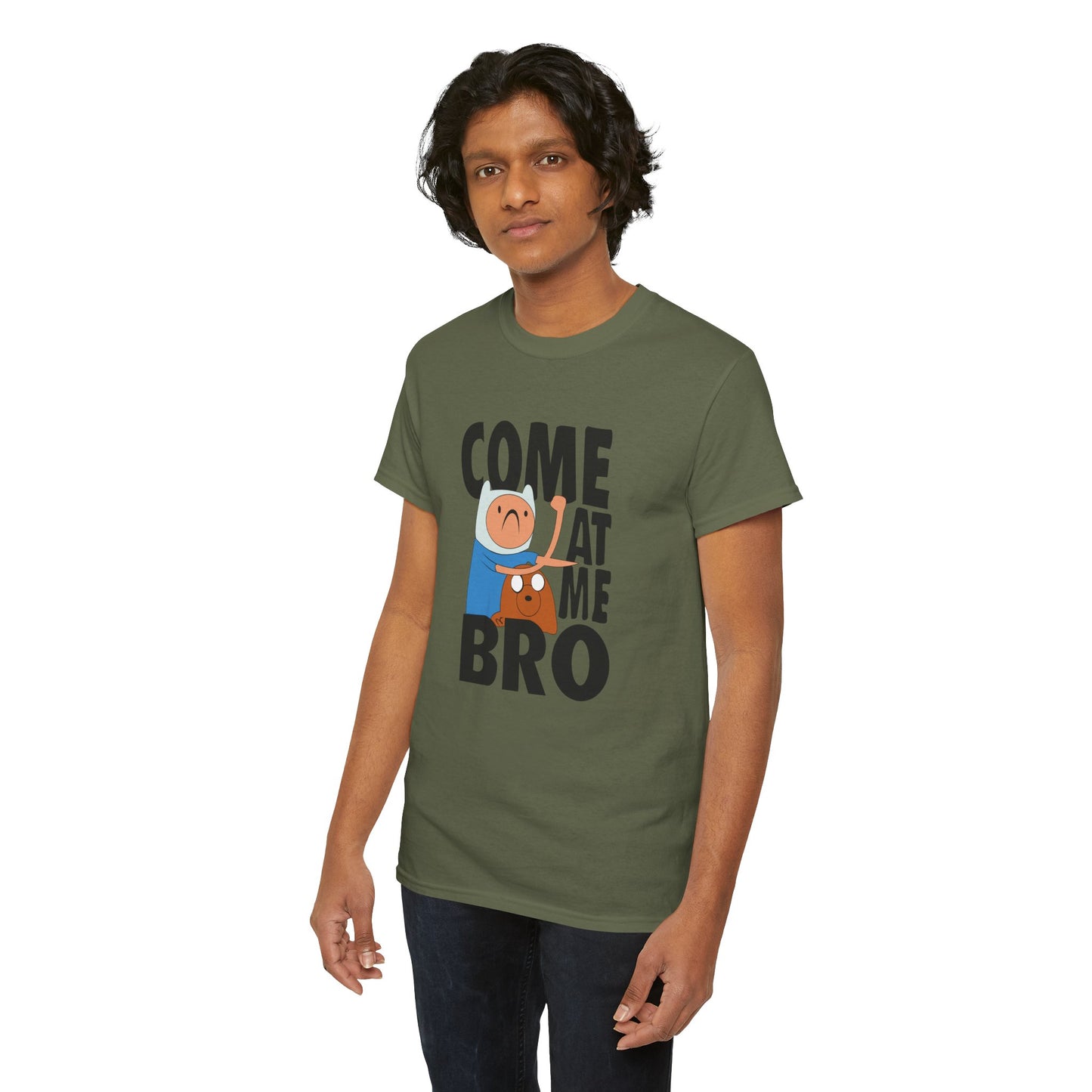 Come At Me Bro T‑Shirt — Funny Cartoon Bros Graphic Tee
