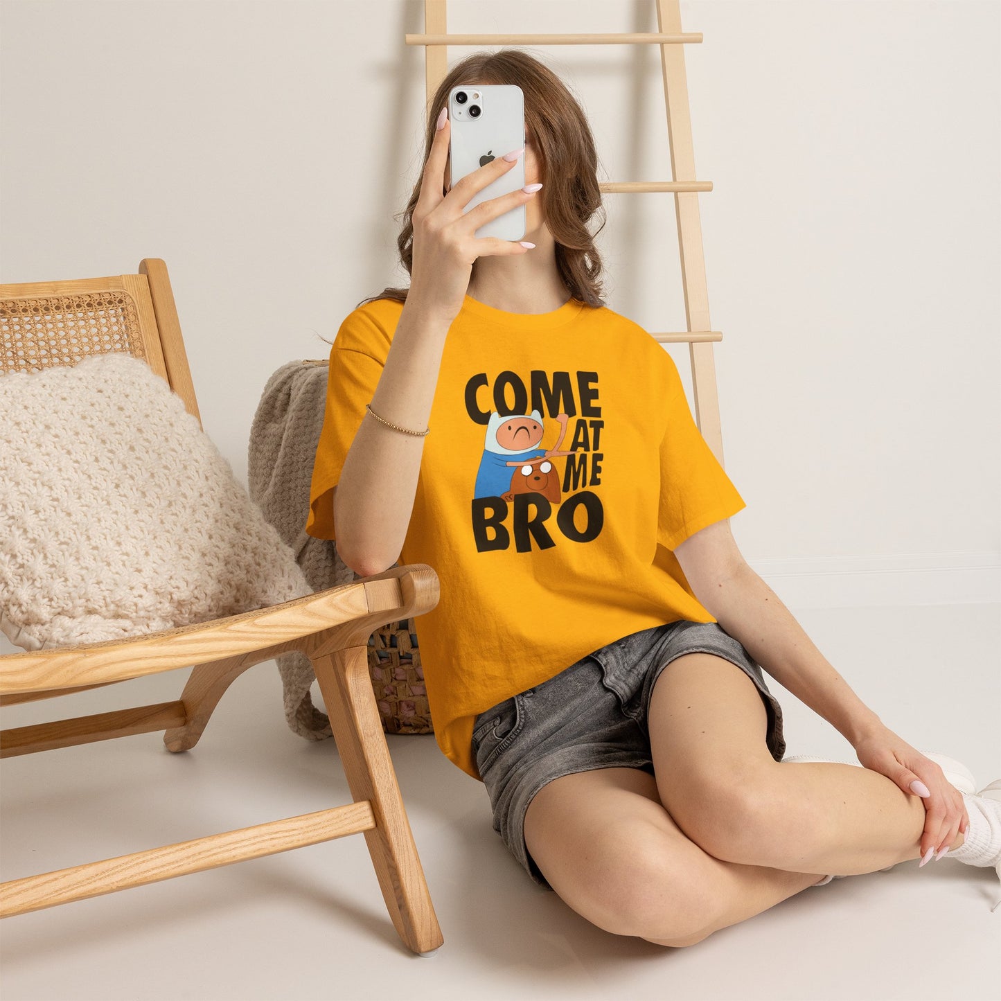 Come At Me Bro T‑Shirt — Funny Cartoon Bros Graphic Tee