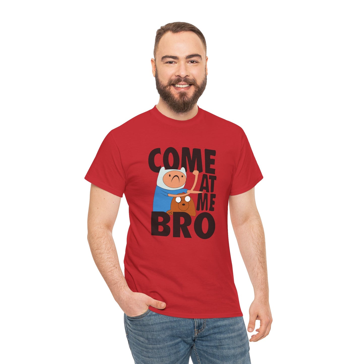 Come At Me Bro T‑Shirt — Funny Cartoon Bros Graphic Tee