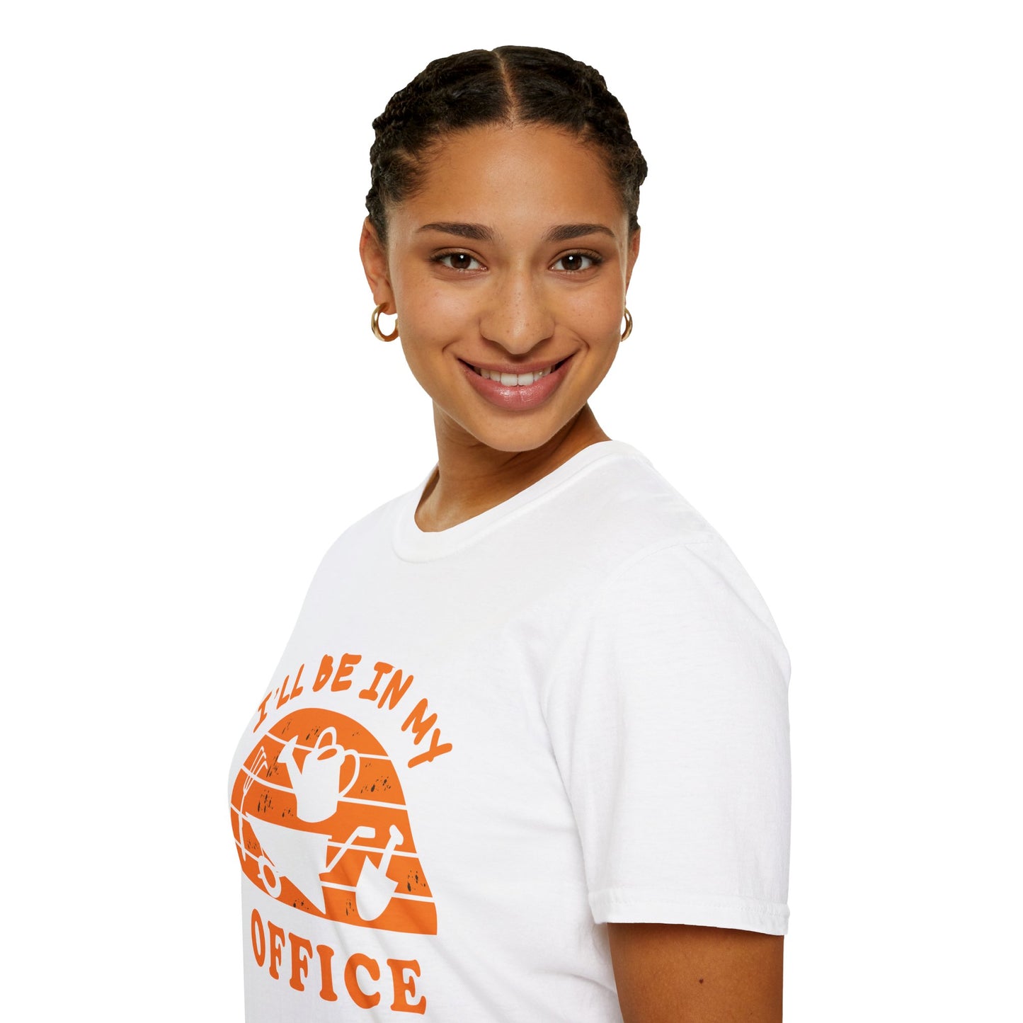 I'll Be In My Office T-Shirt — Funny Gardening Tee with Watering Can