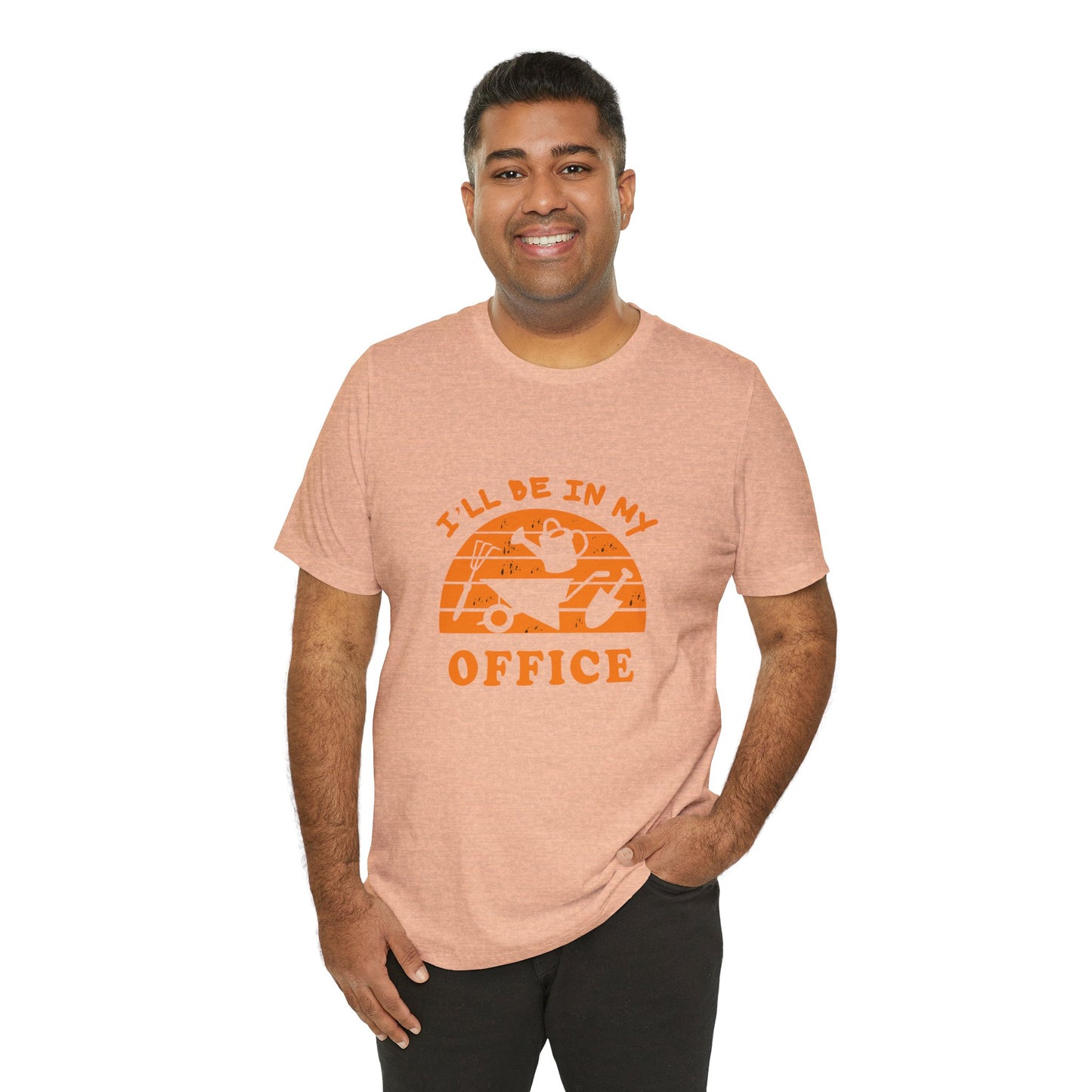 I'll Be In My Office T-Shirt — Gardening Watering Can Graphic Tee