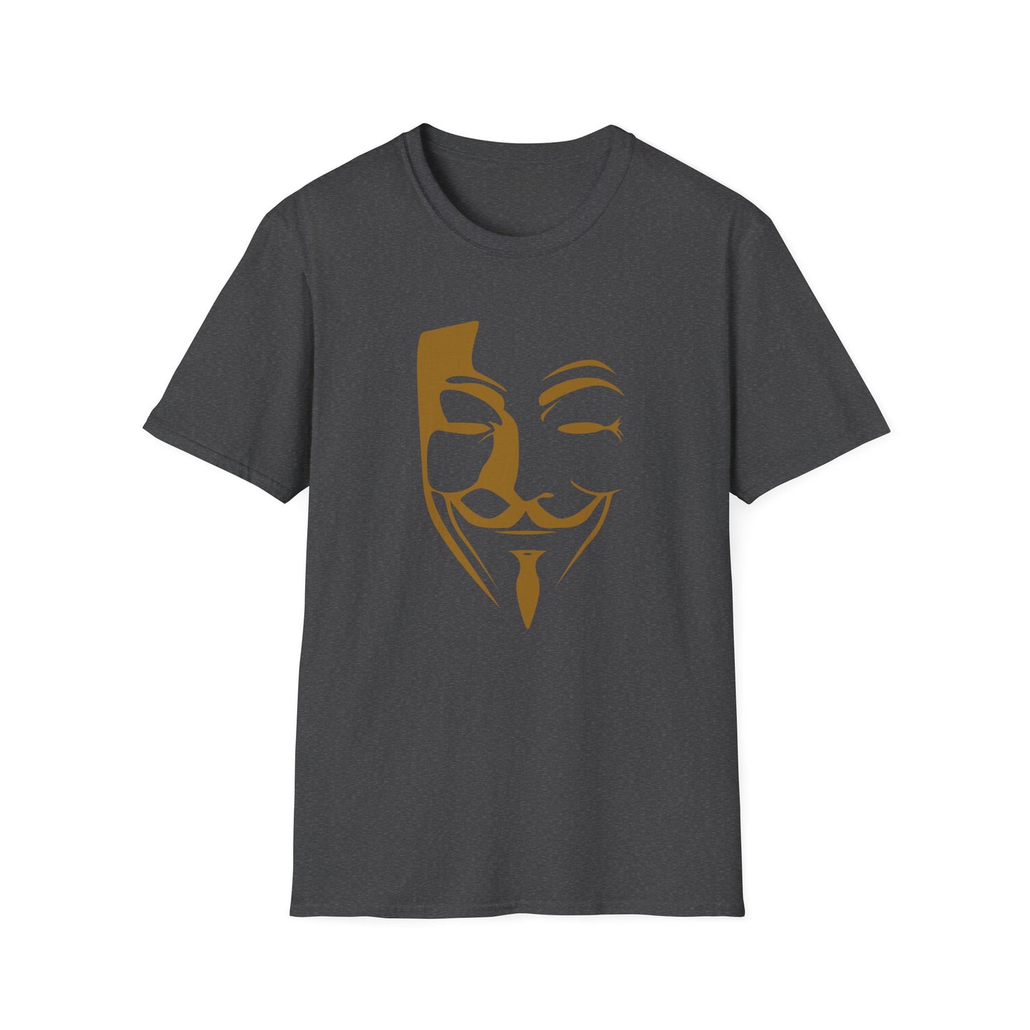 Guy Fawkes Mask T-Shirt — Anonymous/V for Vendetta Inspired Graphic Tee